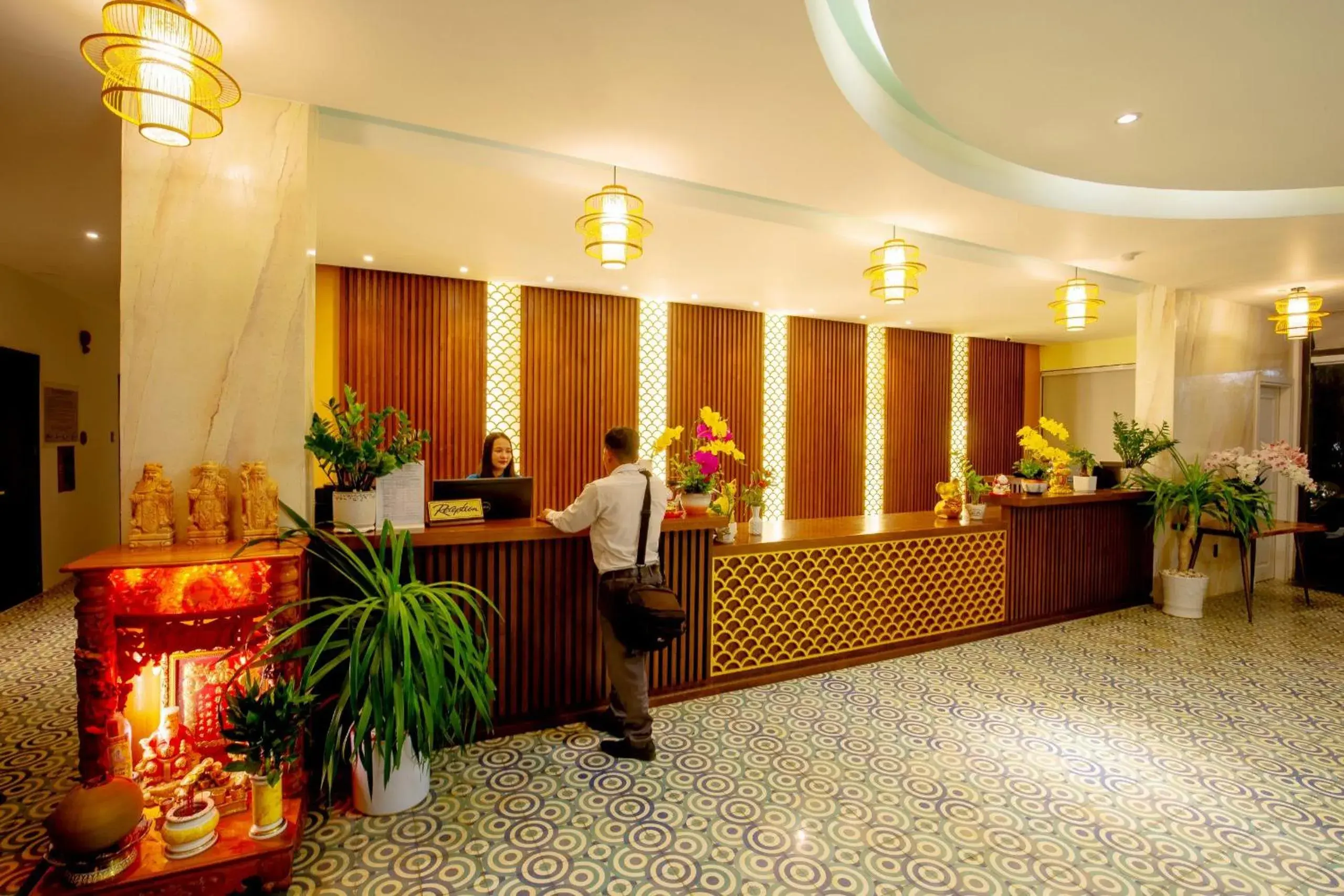 Lobby or reception in Ly Son Pearl Island Hotel & Resort Lobby or reception in Ly Son Pearl Island Hotel & Resort