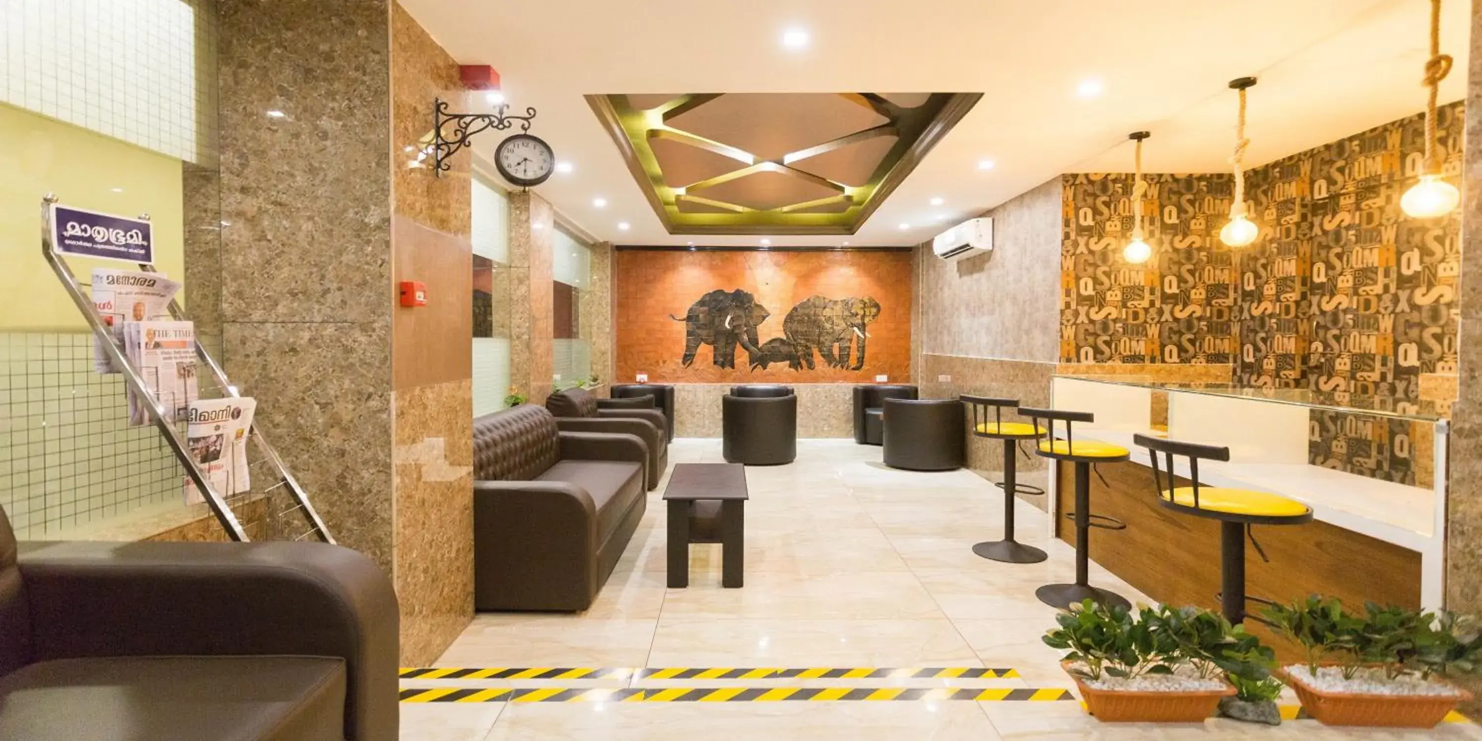Lobby or reception in Nextel Inn, Calicut Lobby or reception in Nextel Inn, Calicut