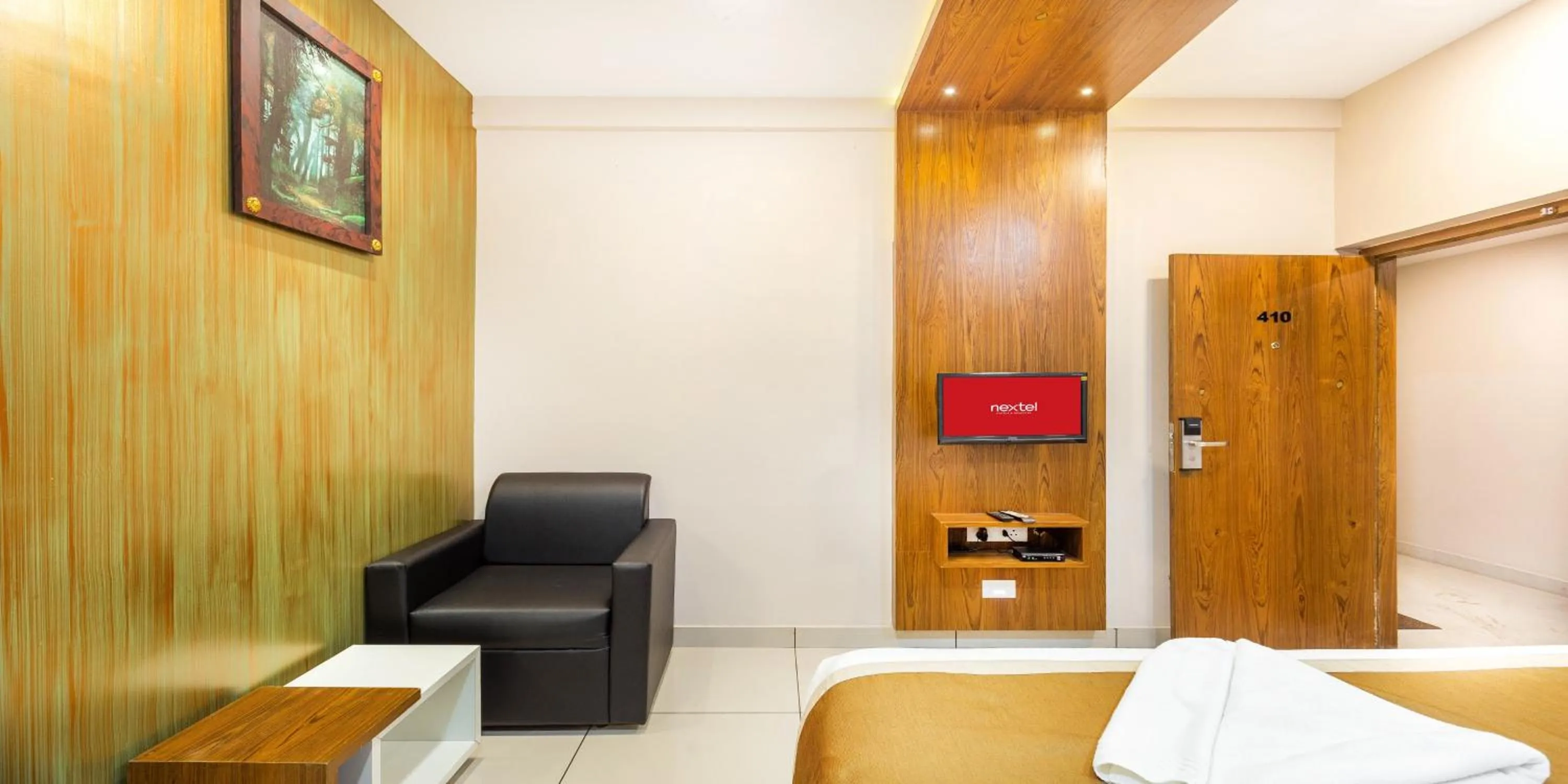 Living room in Nextel Inn, Calicut