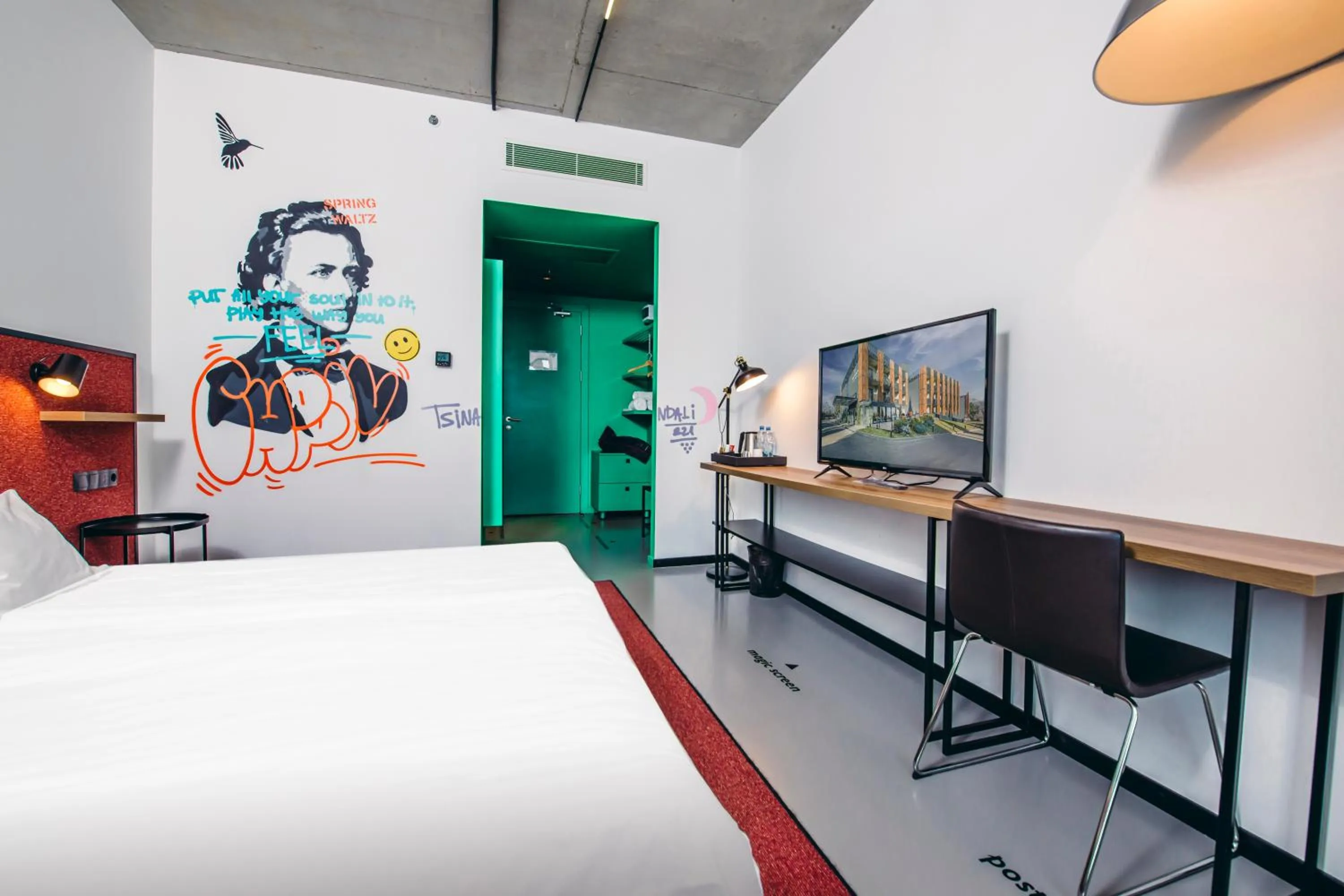 Bed in Park Hotel Tsinandali Estate