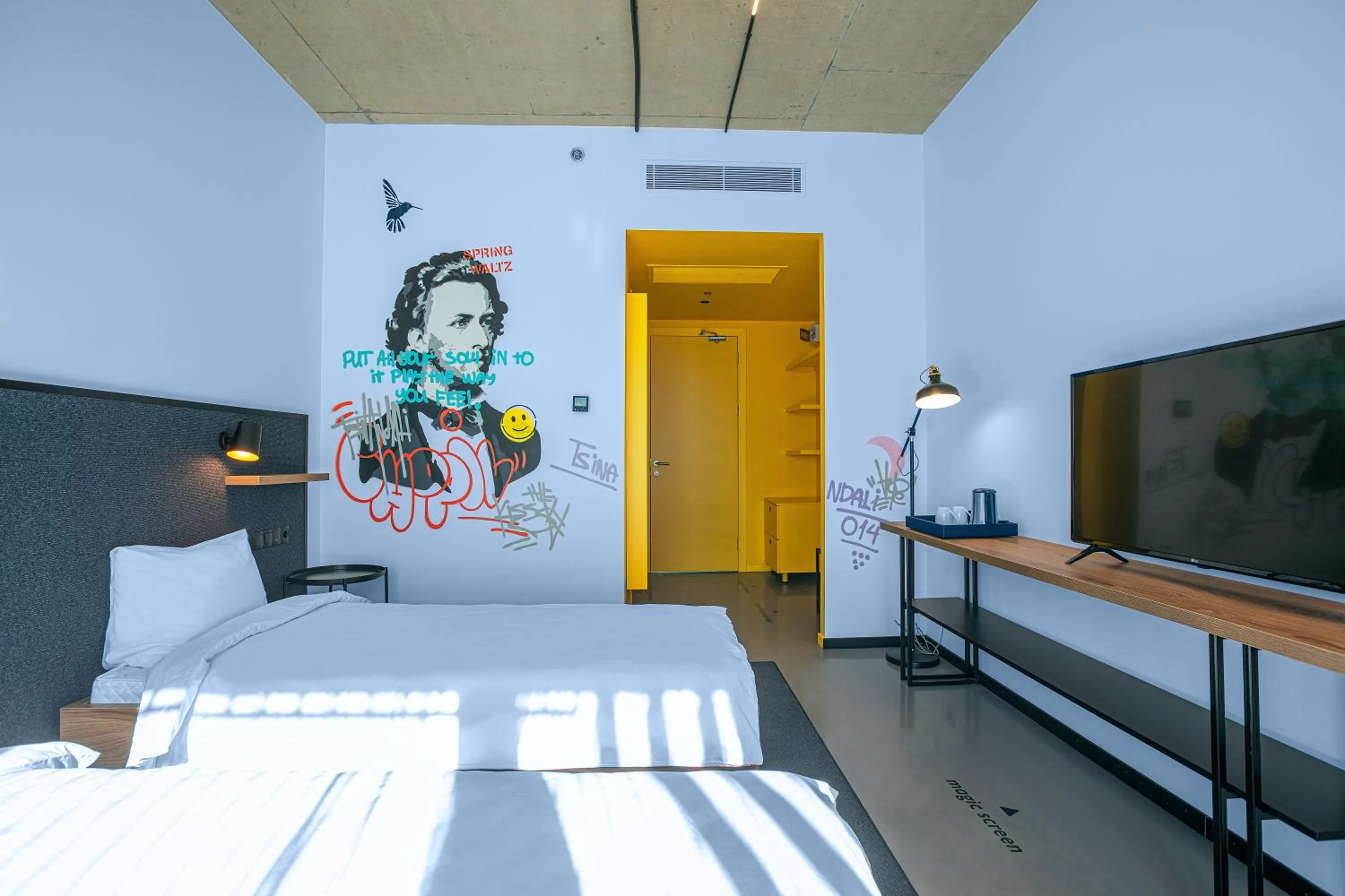 Bed in Park Hotel Tsinandali Estate