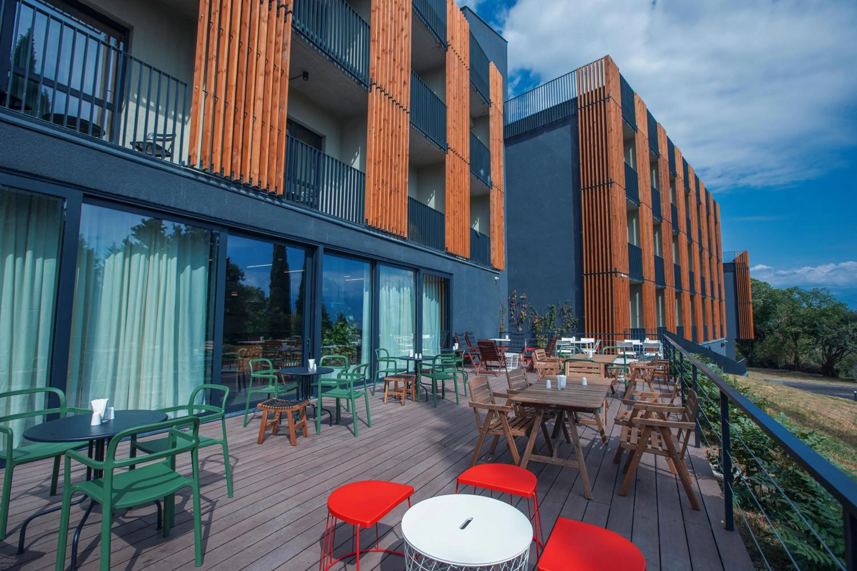 Property building in Park Hotel Tsinandali Estate