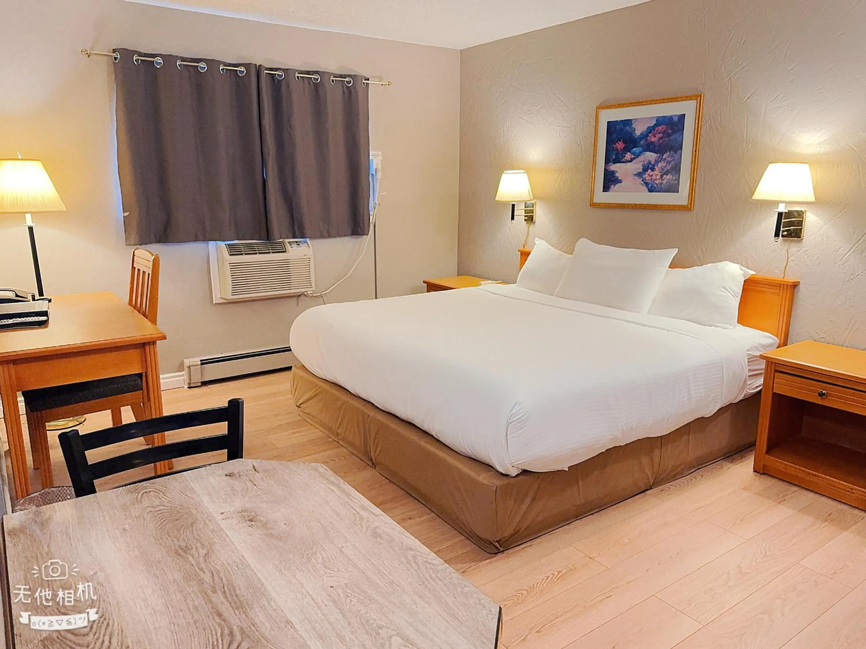 Bed in Wells Gray Inn