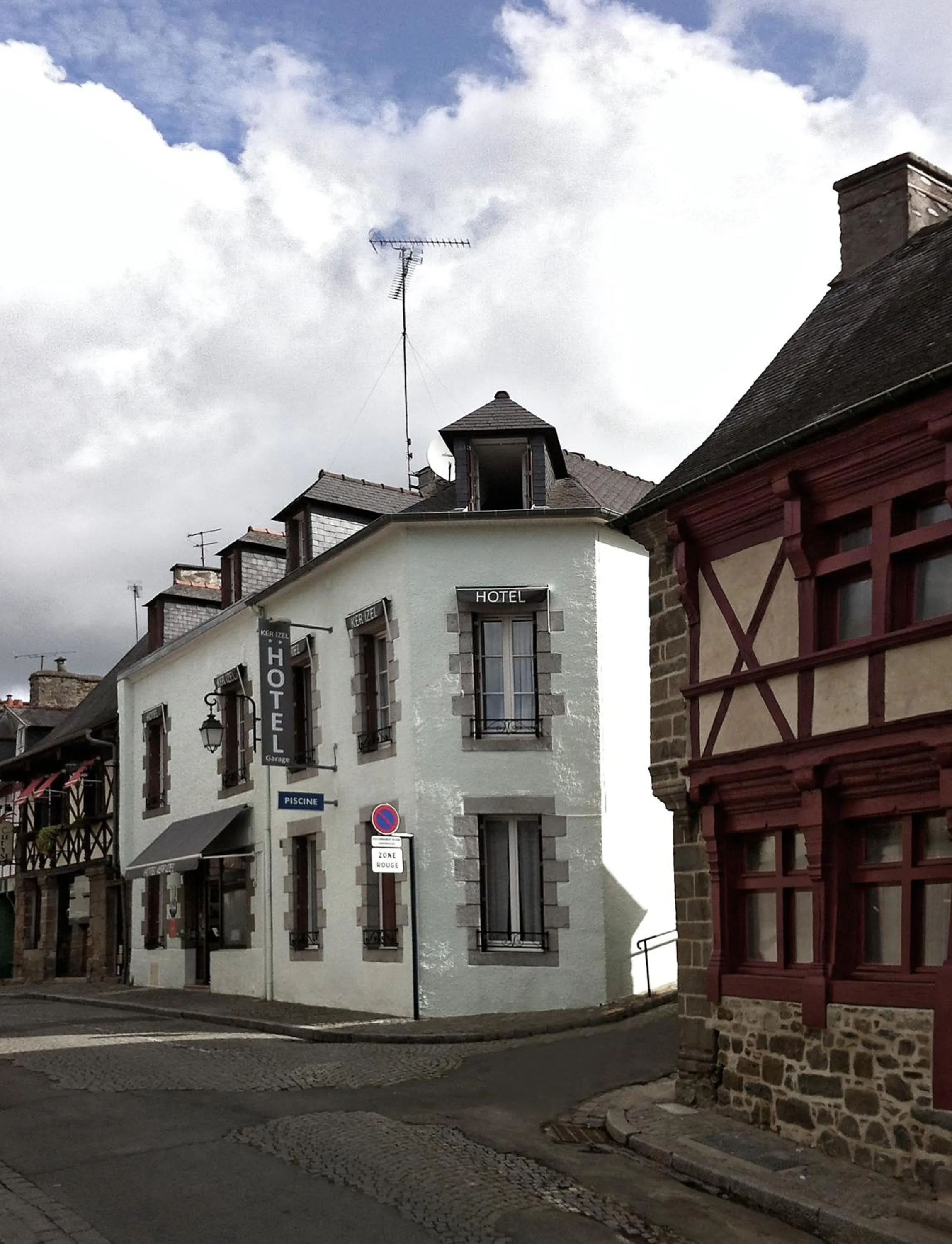 Facade/entrance in The Originals City, Hôtel Ker Izel, Saint-Brieuc