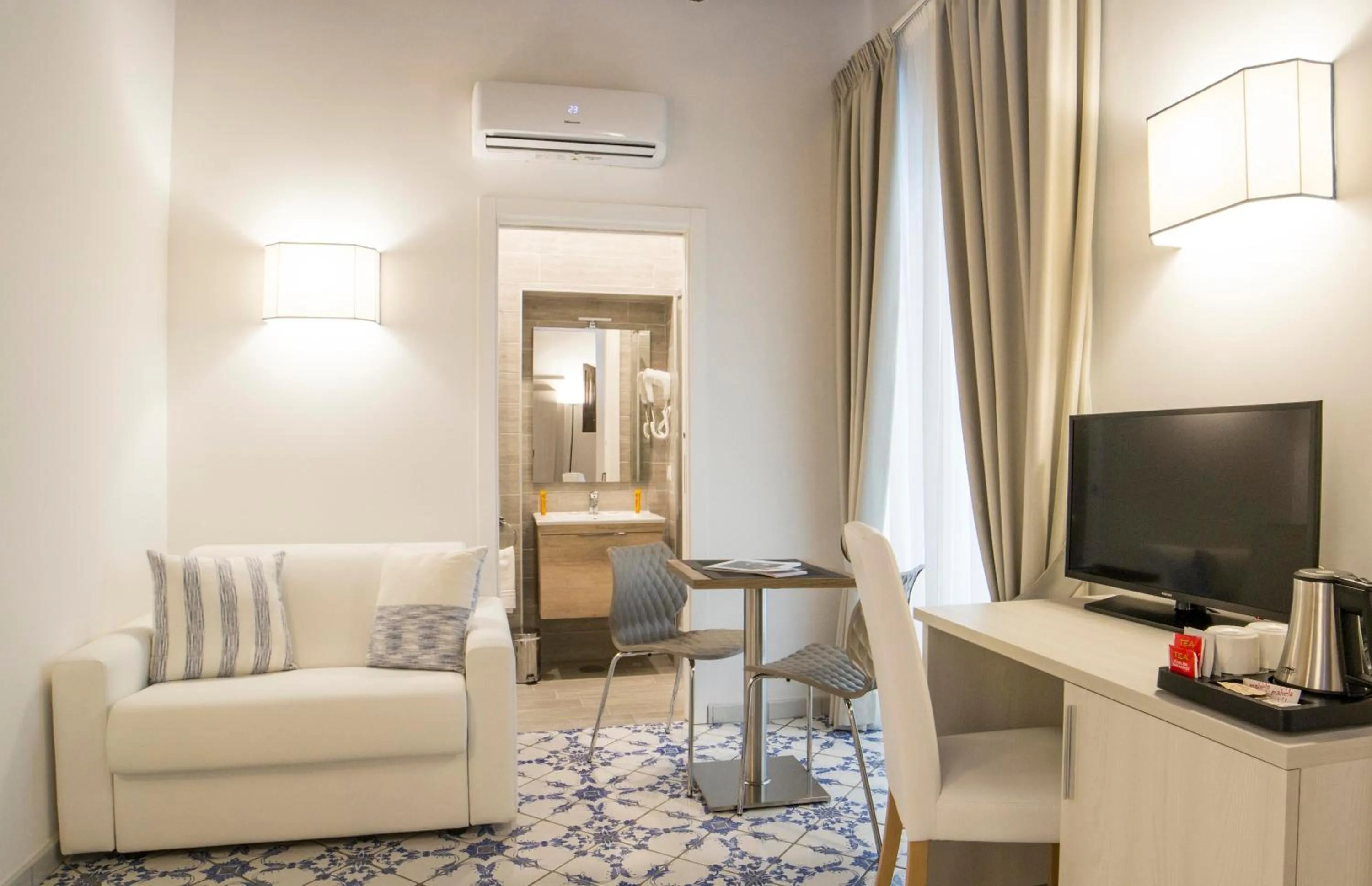 Bed in Morelli suite