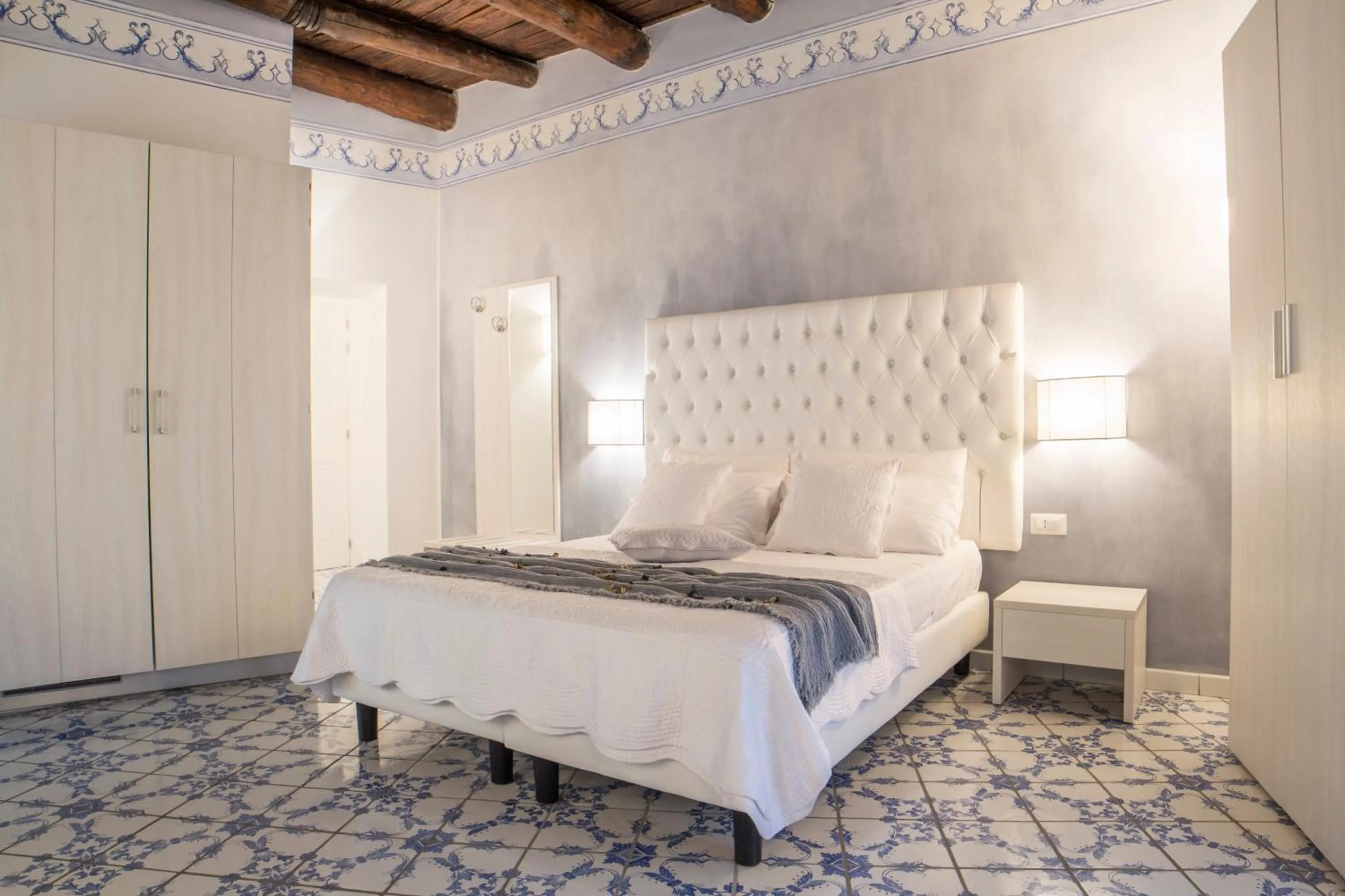 Bed in Morelli suite