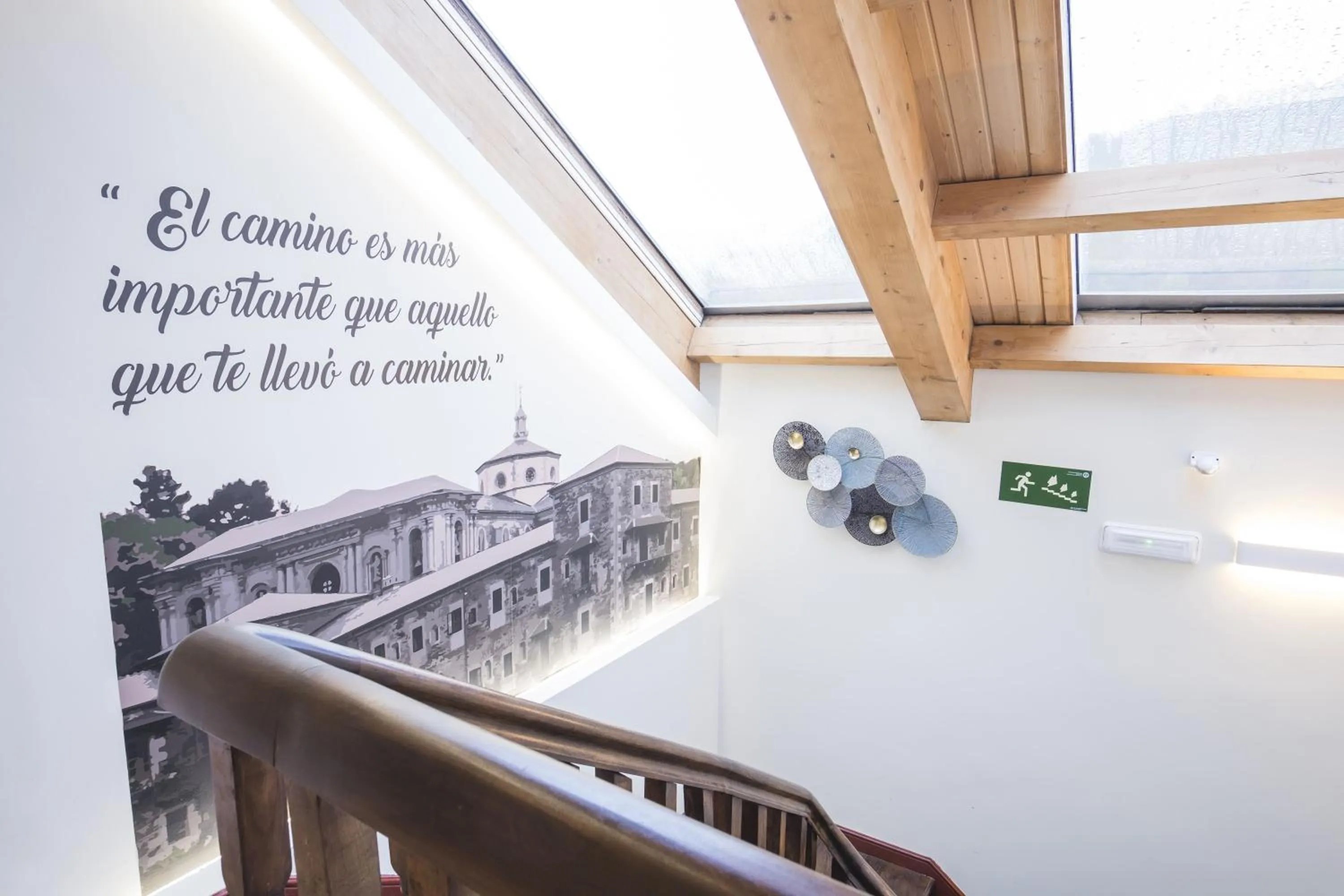 Decorative detail in Hotel Alda Triacastela