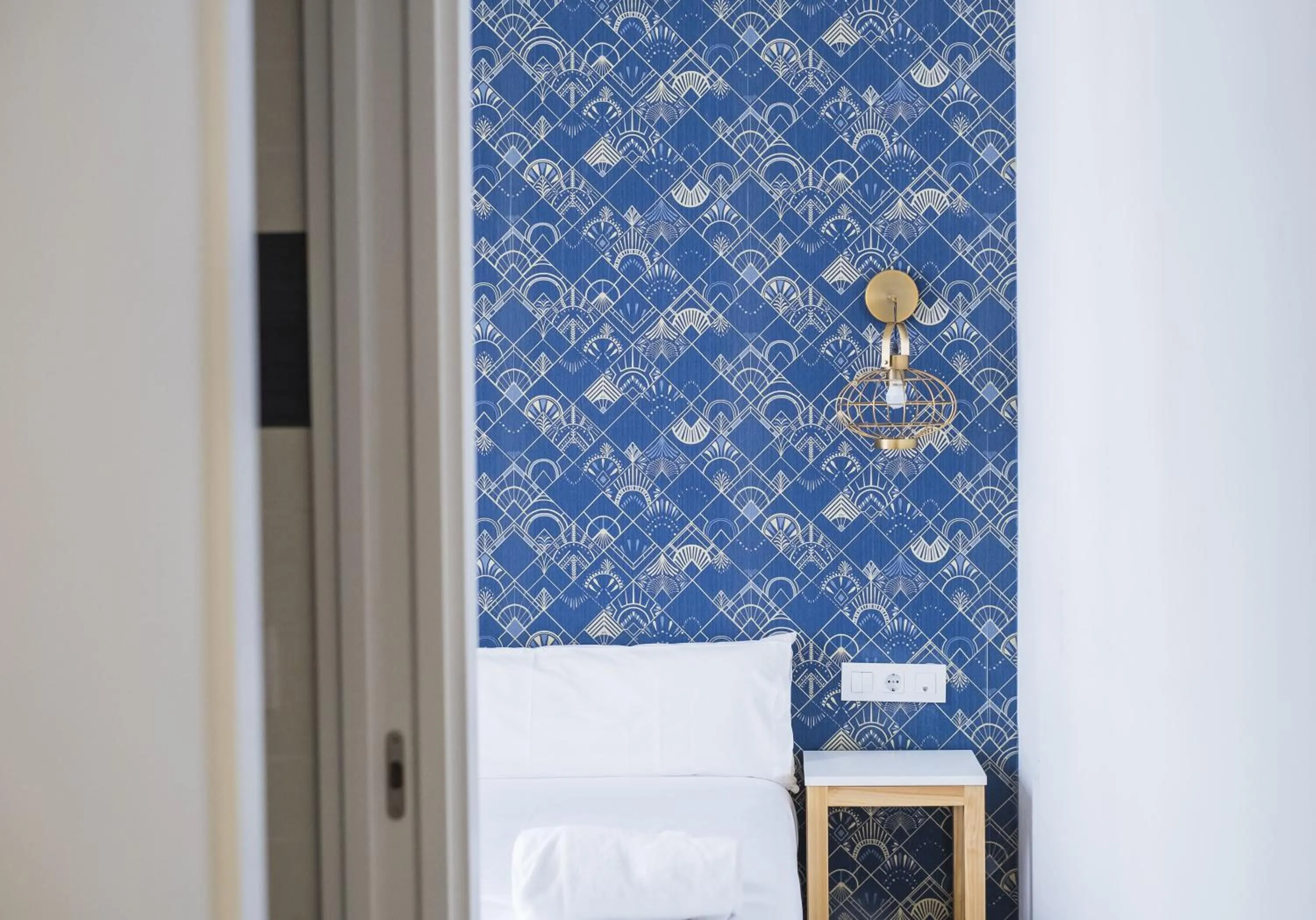 Bed in Hotel Alda Triacastela