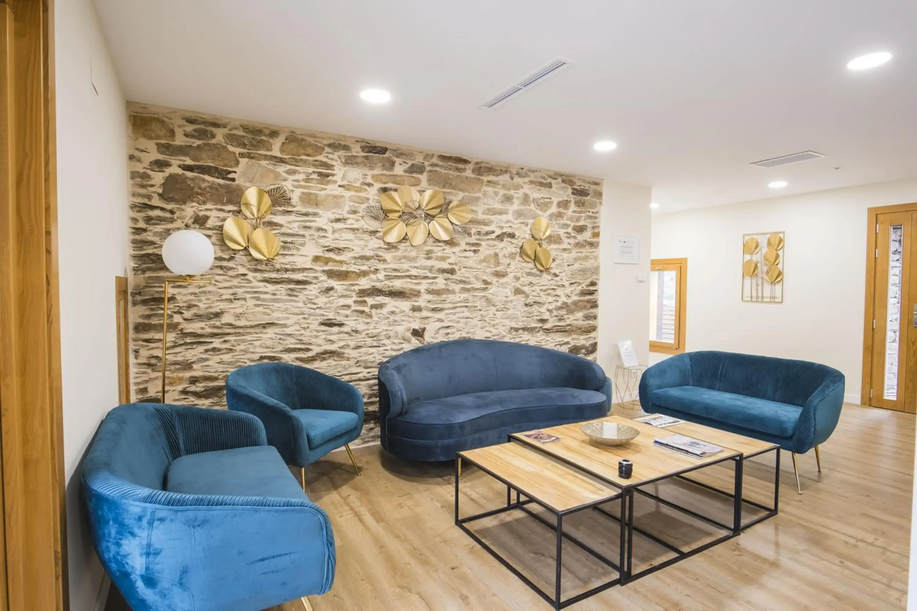 Living room in Hotel Alda Triacastela Living room in Hotel Alda Triacastela