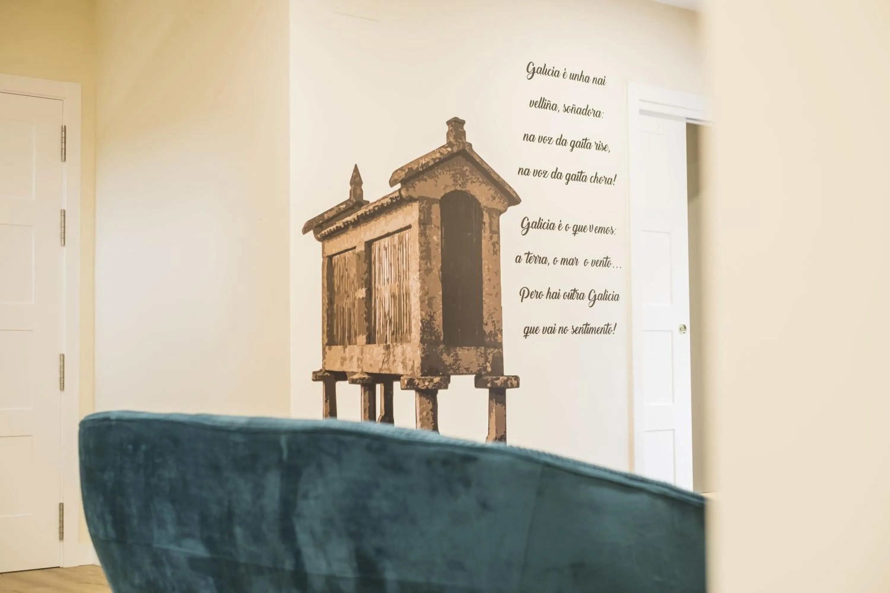 Property building in Hotel Alda Triacastela