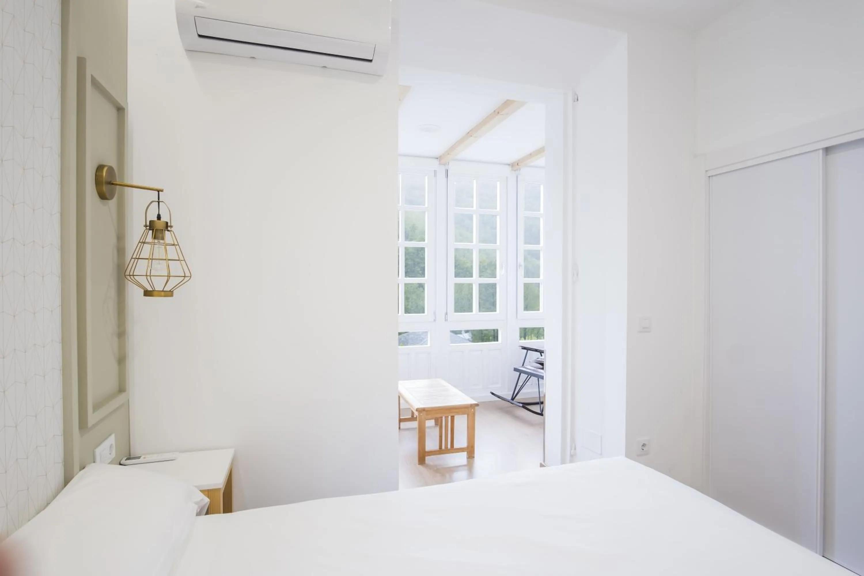 Photo of the whole room, Bed in Hotel Alda Triacastela