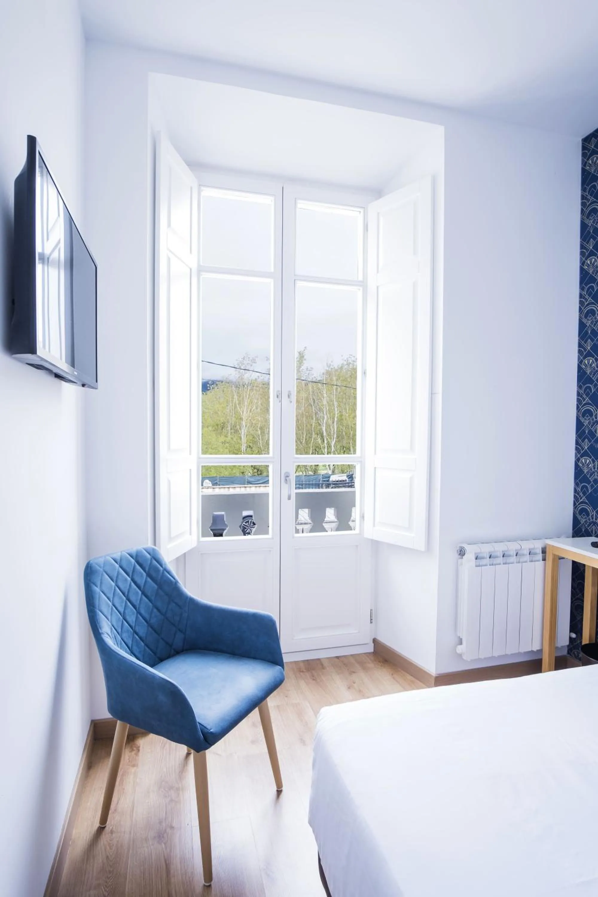 Bed in Hotel Alda Triacastela