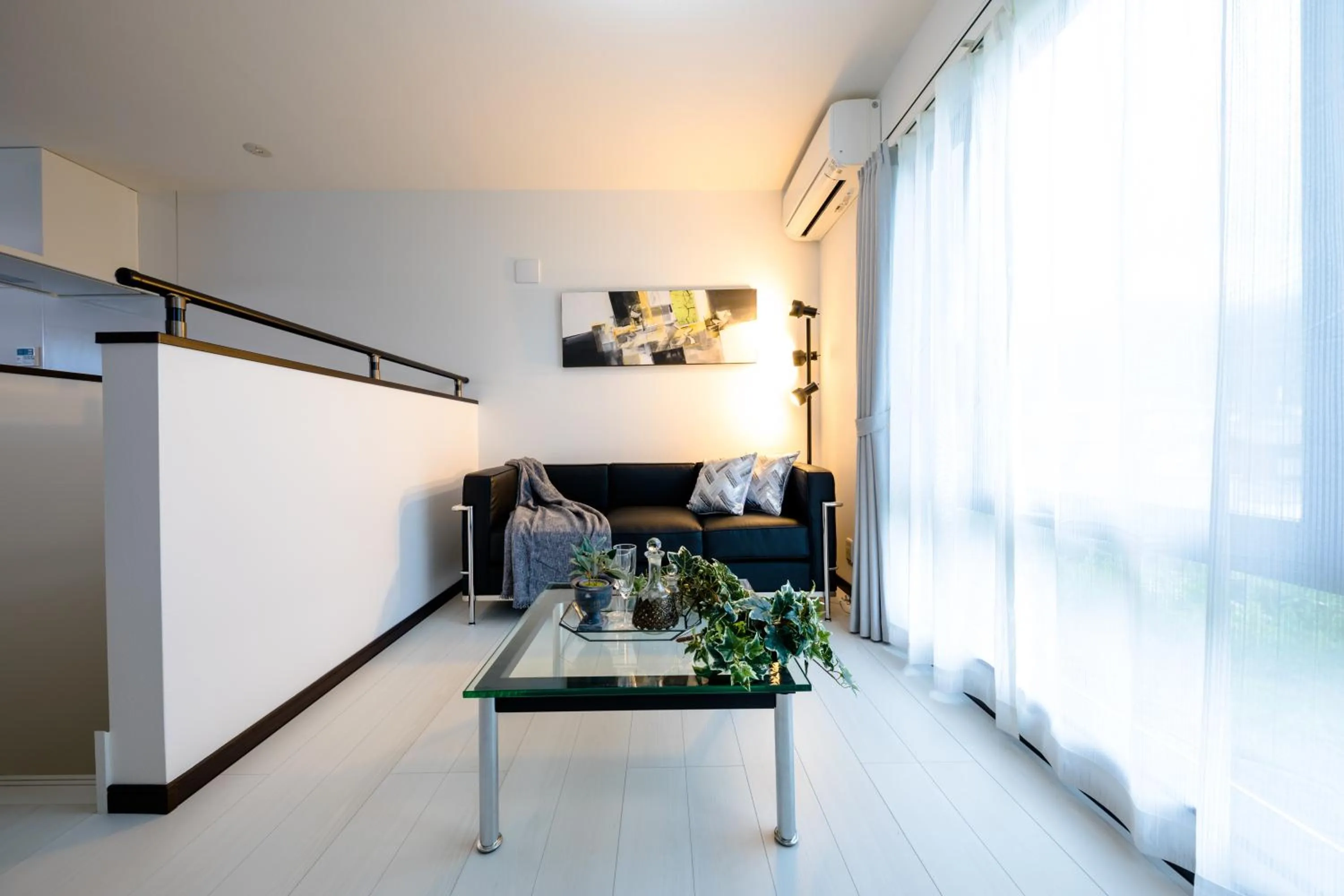 Living room in Erable Mt.Fuji "Kaze"