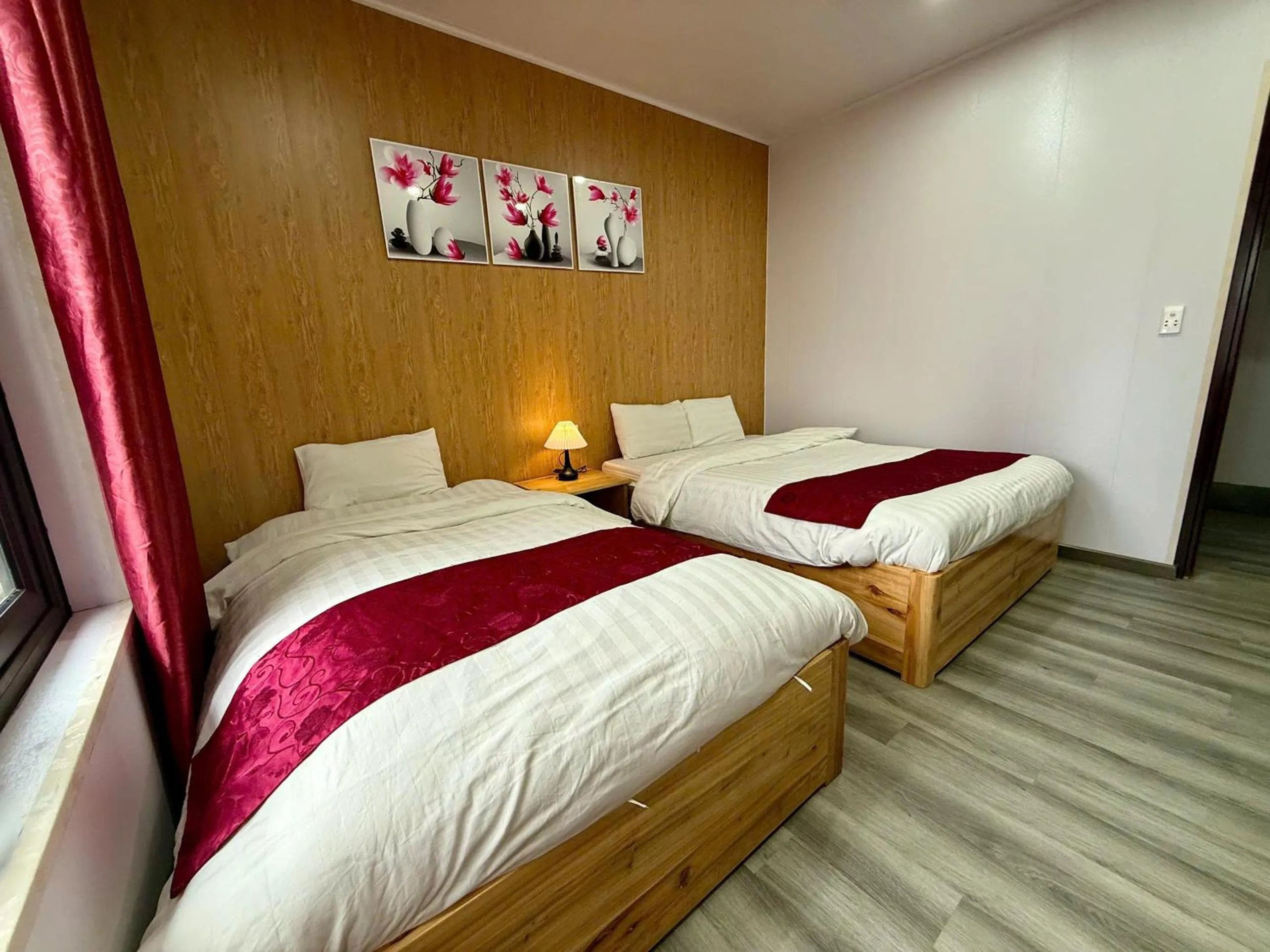 Bed in Dang Khoa Homestay