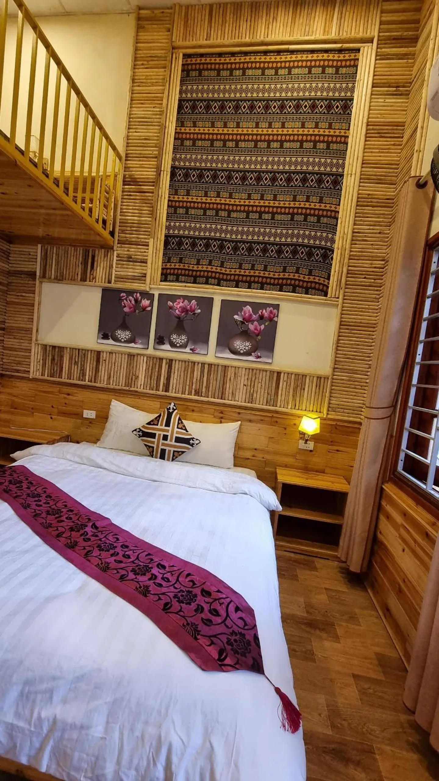 Bed in Dang Khoa Homestay