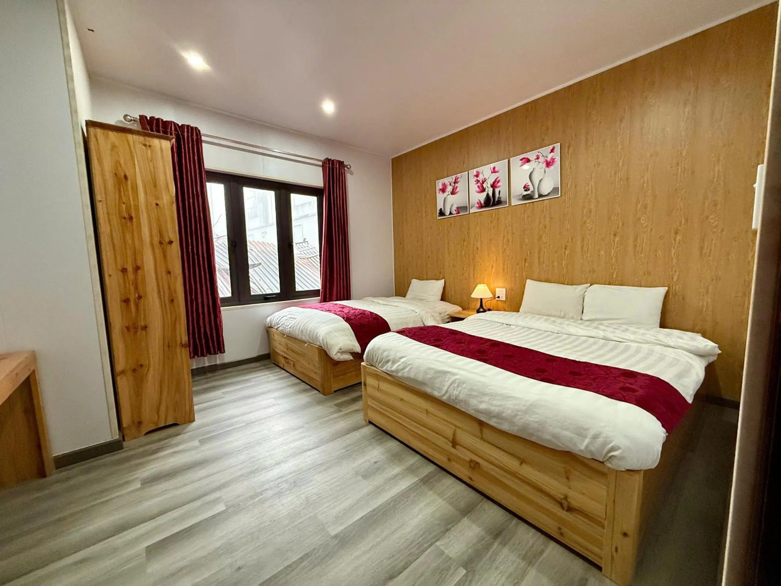 Bed in Dang Khoa Homestay