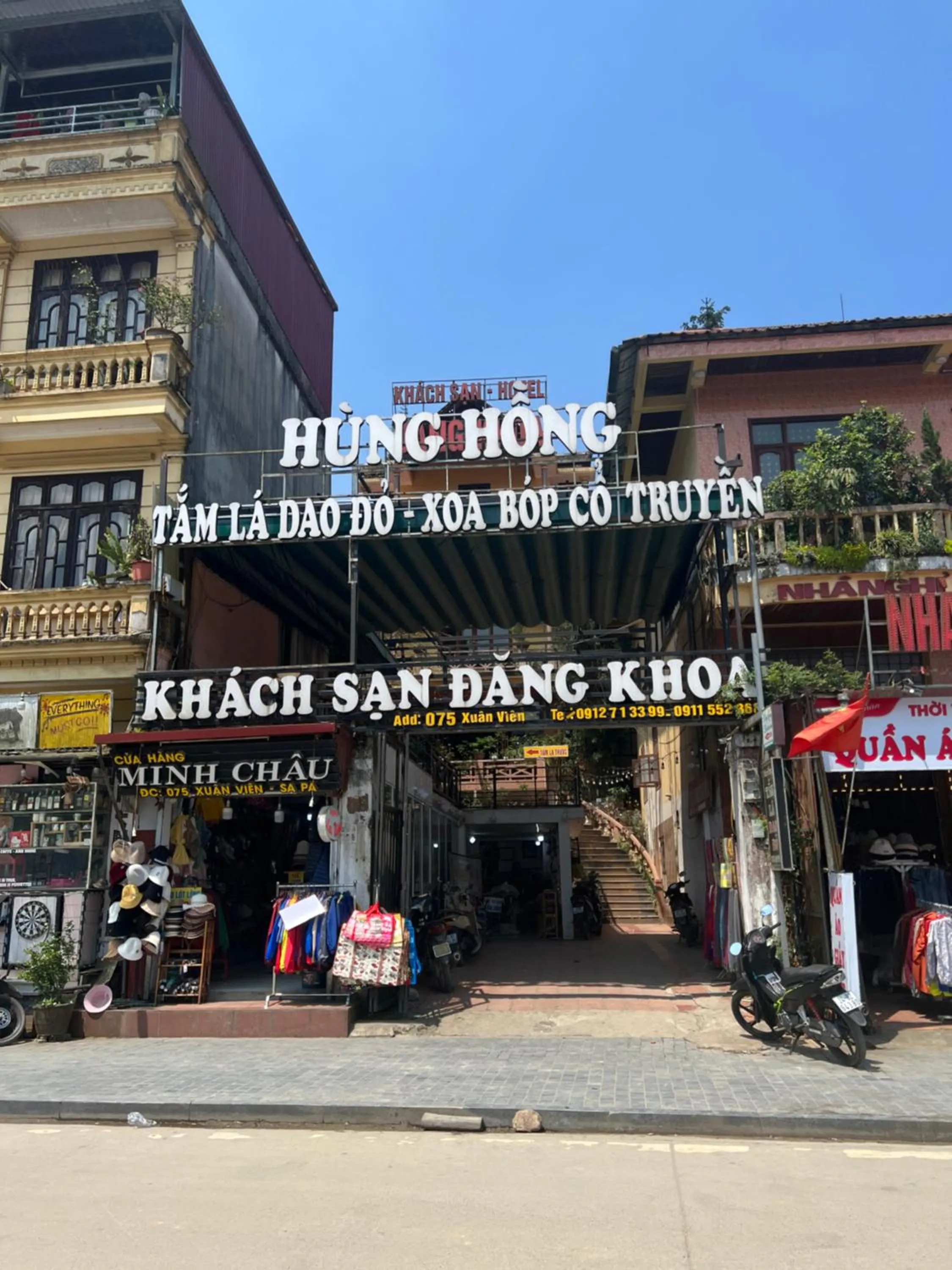 Property building in Dang Khoa Homestay