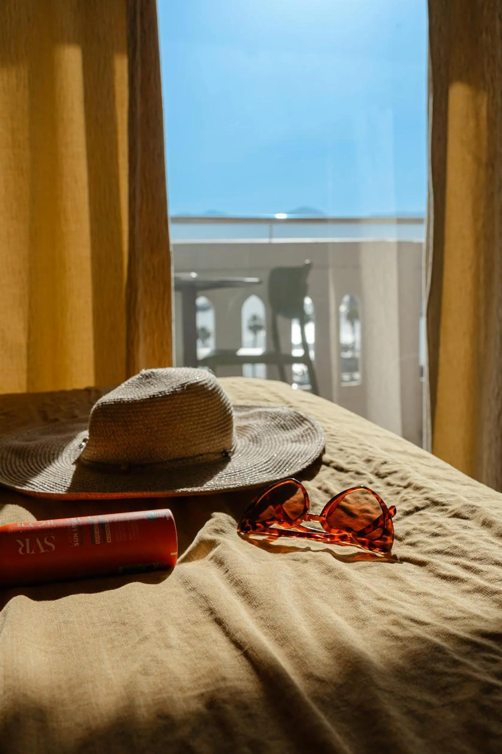 Bed in Hôtel Du Golfe