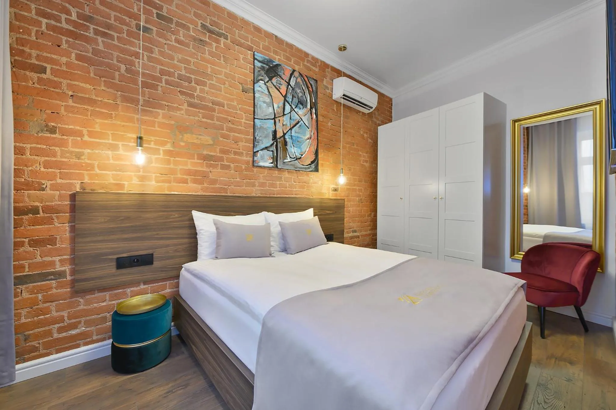 Bedroom, Bed in Aparthotel Krzywa Kamienica