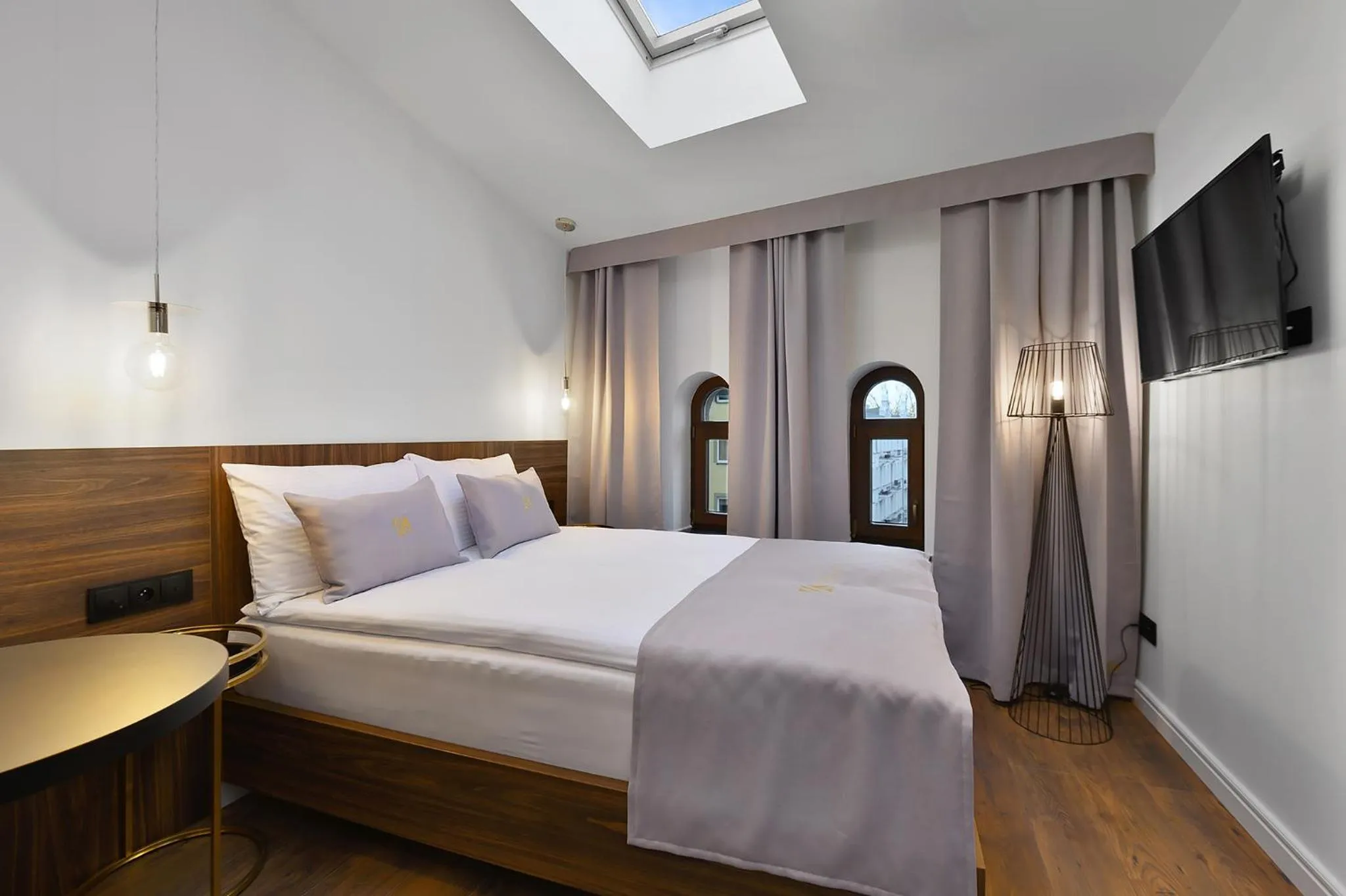 Bed in Aparthotel Krzywa Kamienica