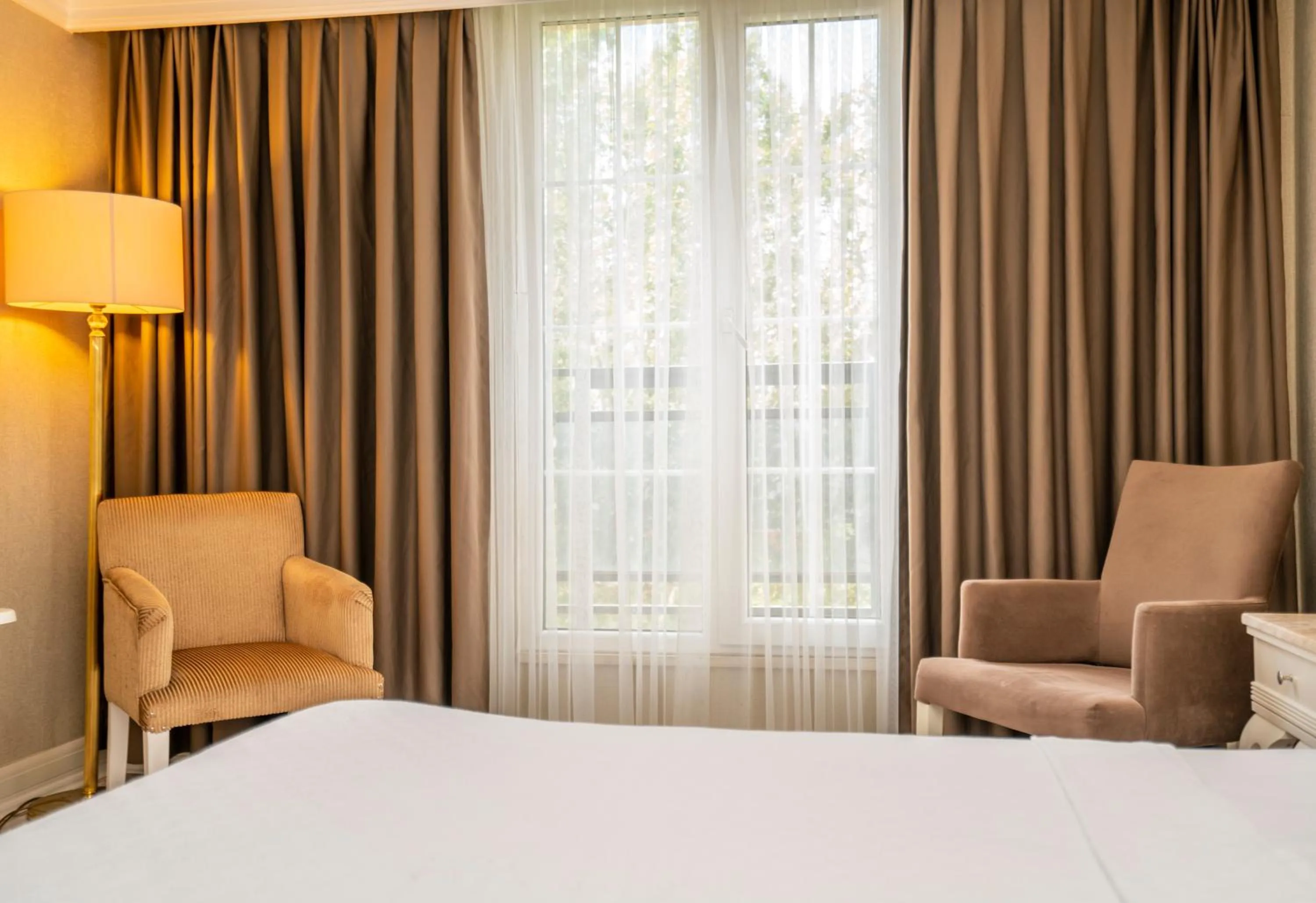 Bed in Topkapi Old City Kensington Hotel Ottoman Heritage