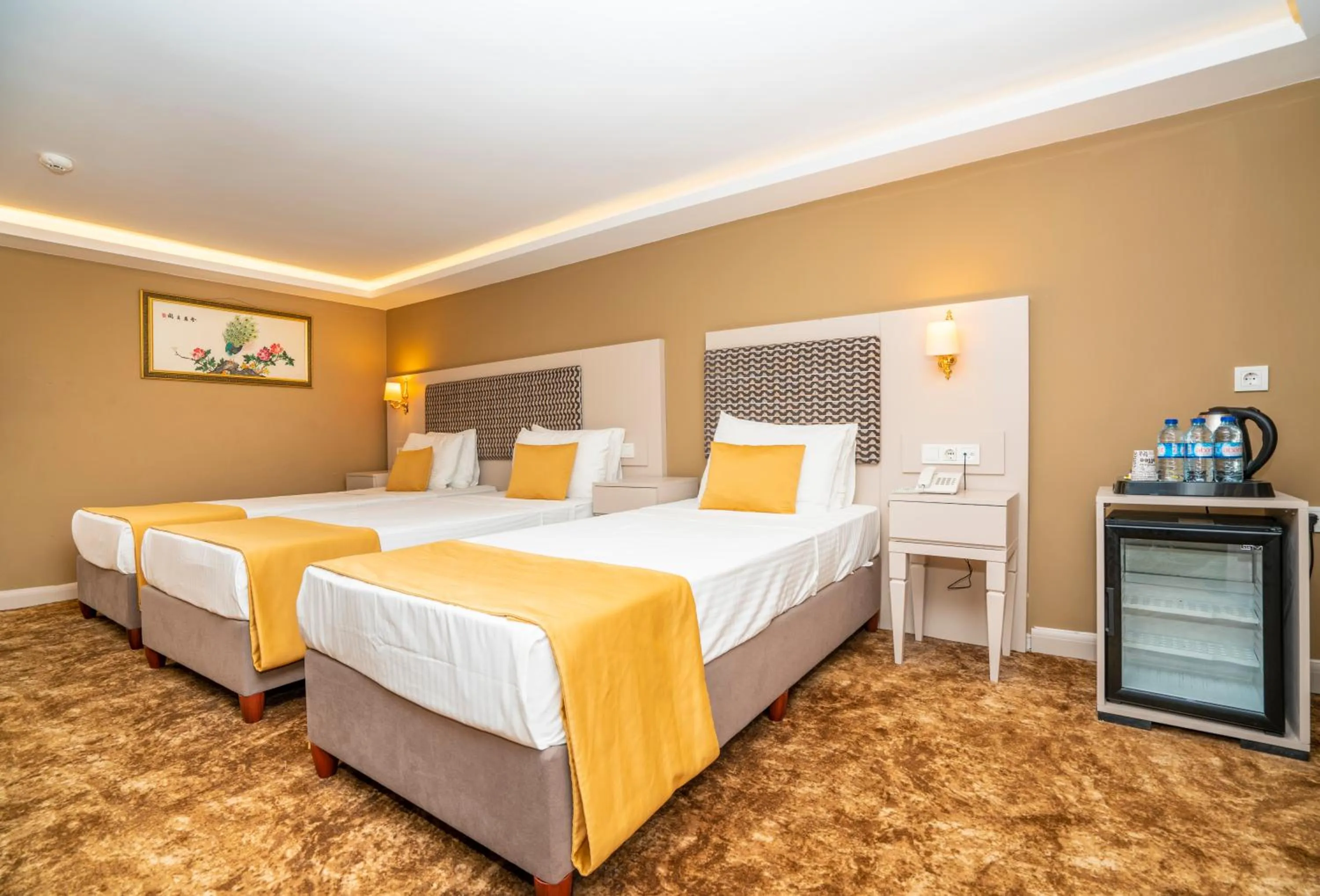 Bed in Topkapi Old City Kensington Hotel Ottoman Heritage