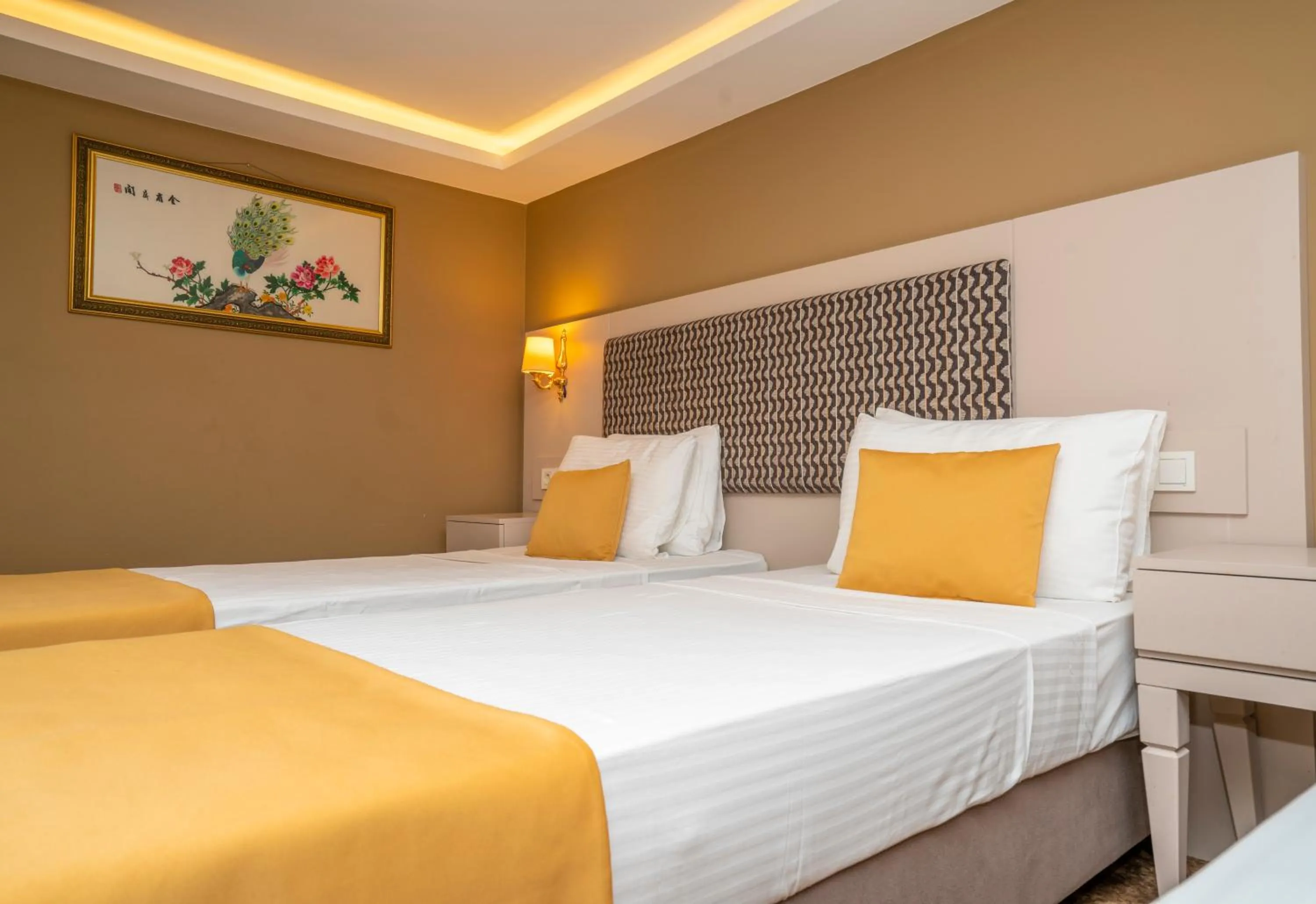 Bed in Topkapi Old City Kensington Hotel Ottoman Heritage