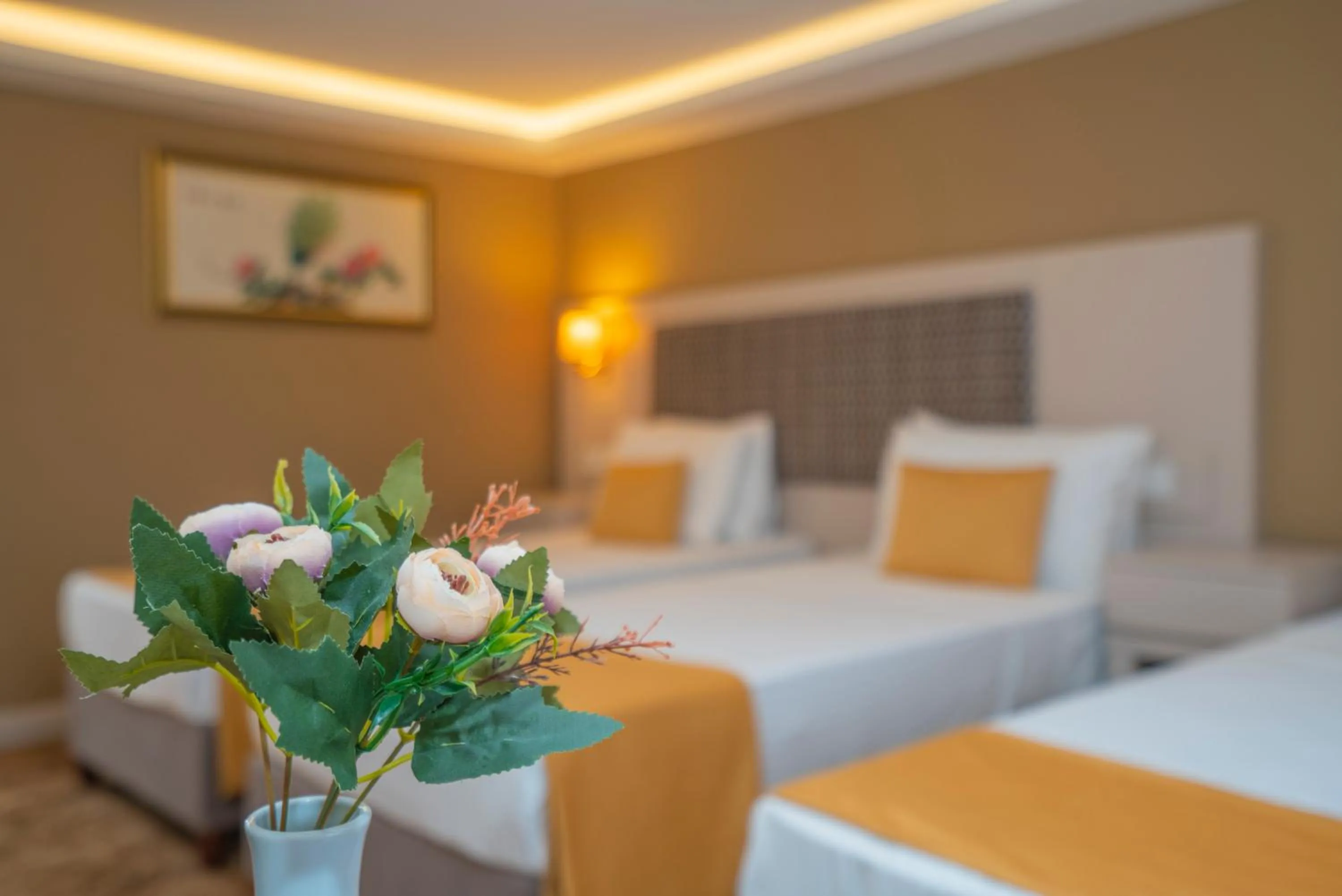 Bed in Topkapi Old City Kensington Hotel Ottoman Heritage