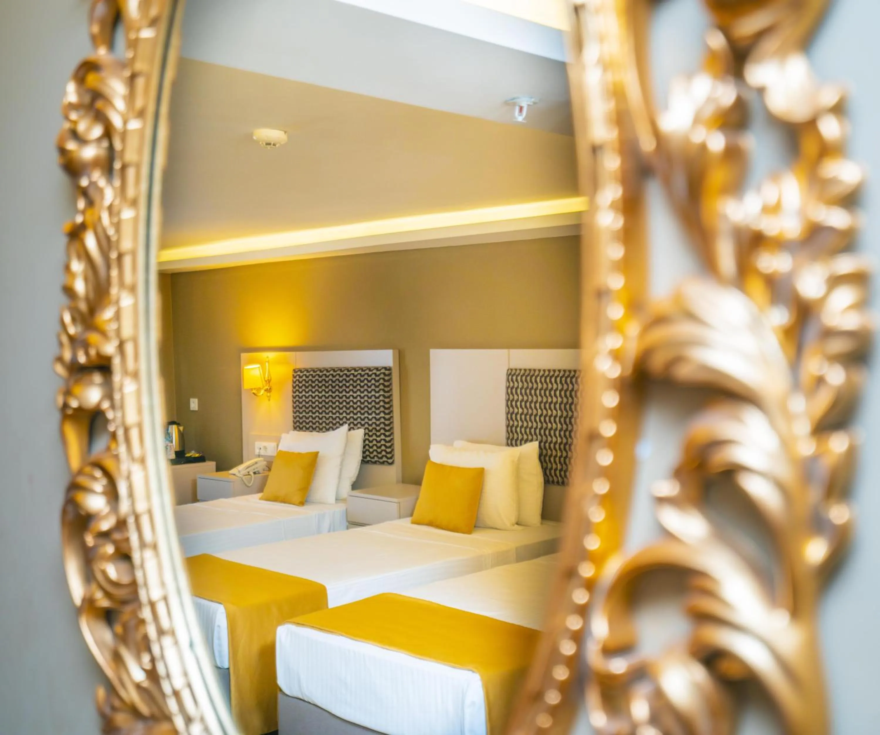 Bed in Topkapi Old City Kensington Hotel Ottoman Heritage