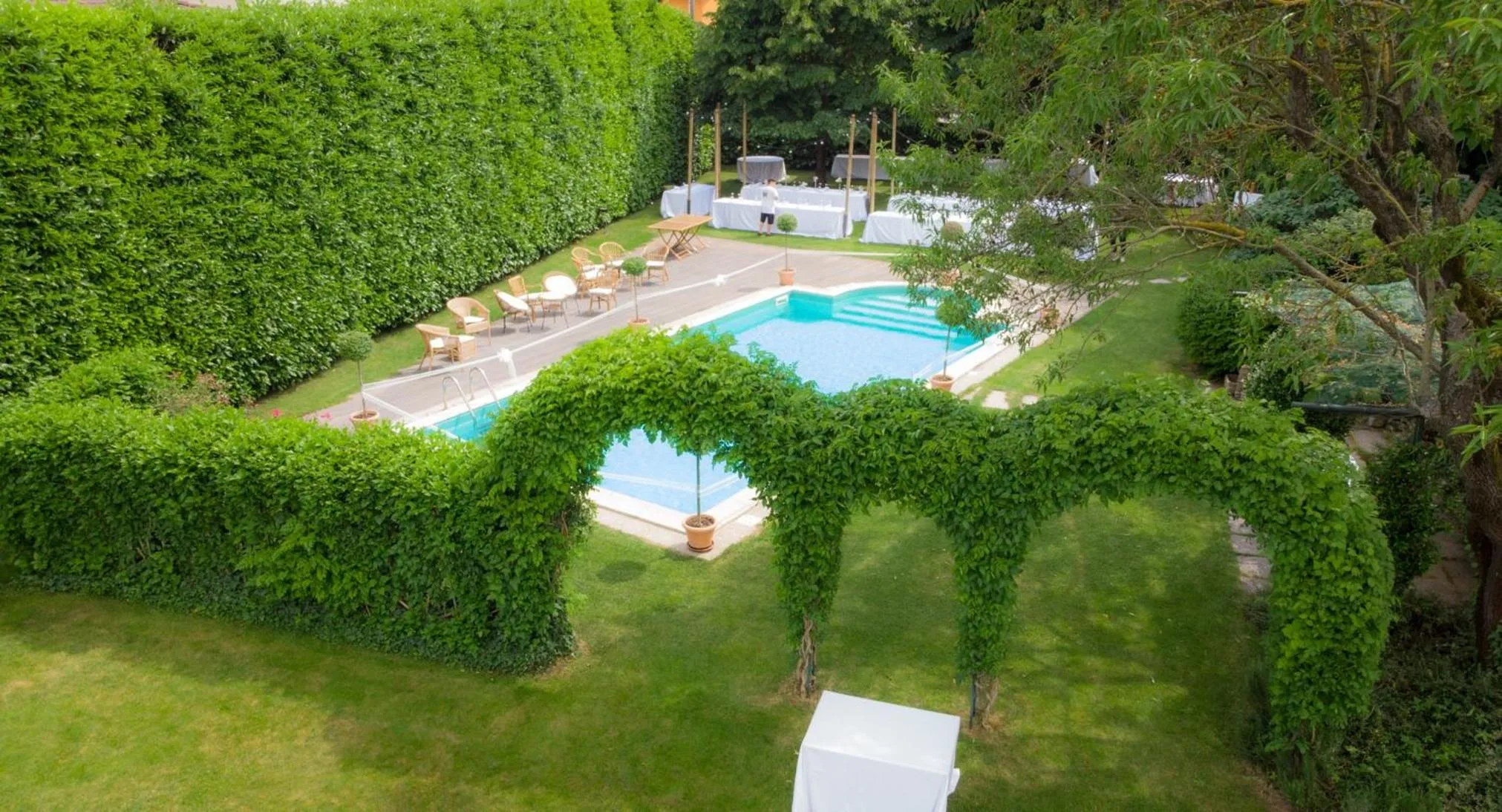 Swimming pool in La Trunera Guest House