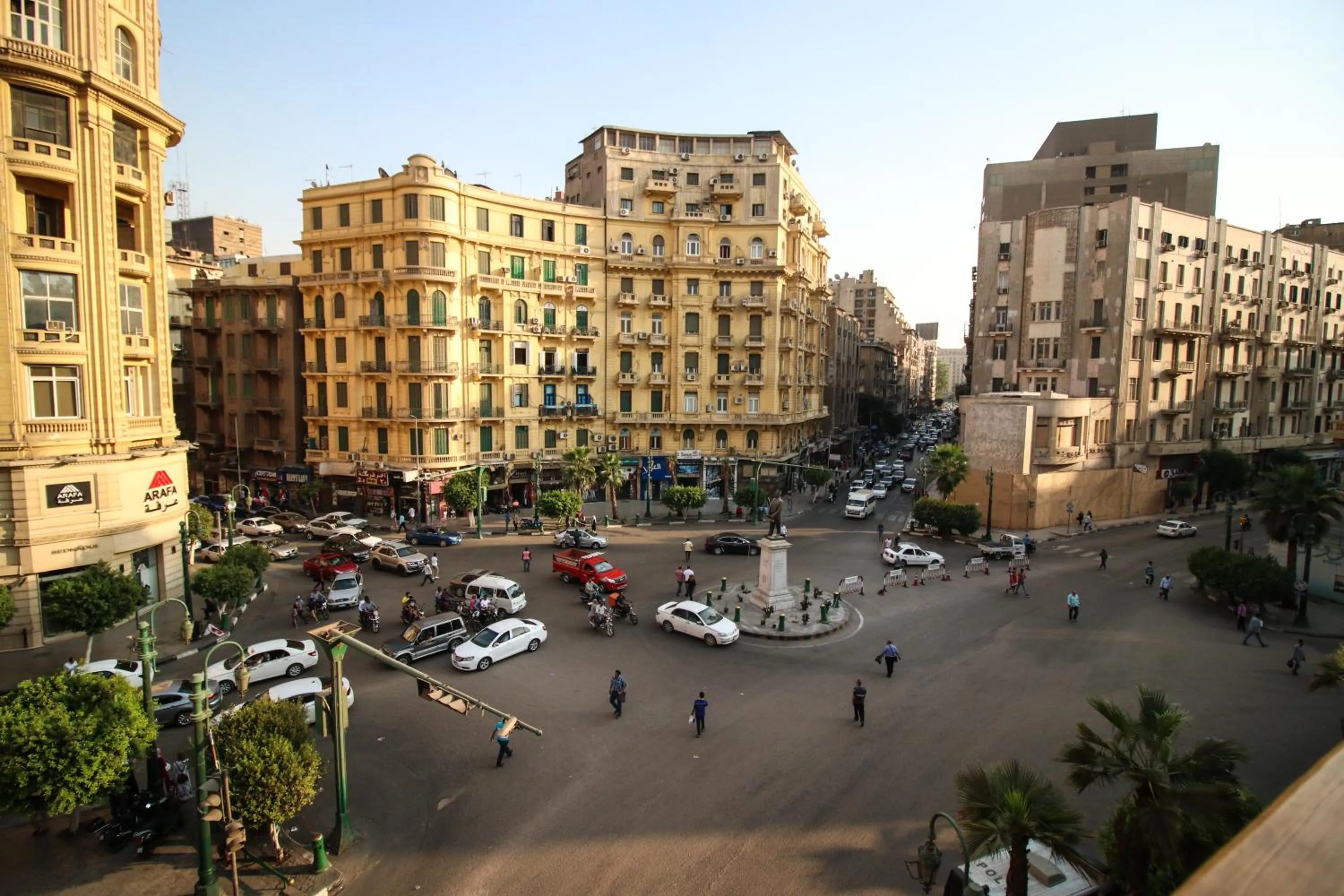 Nearby landmark in Miramar Talaat Harb Square