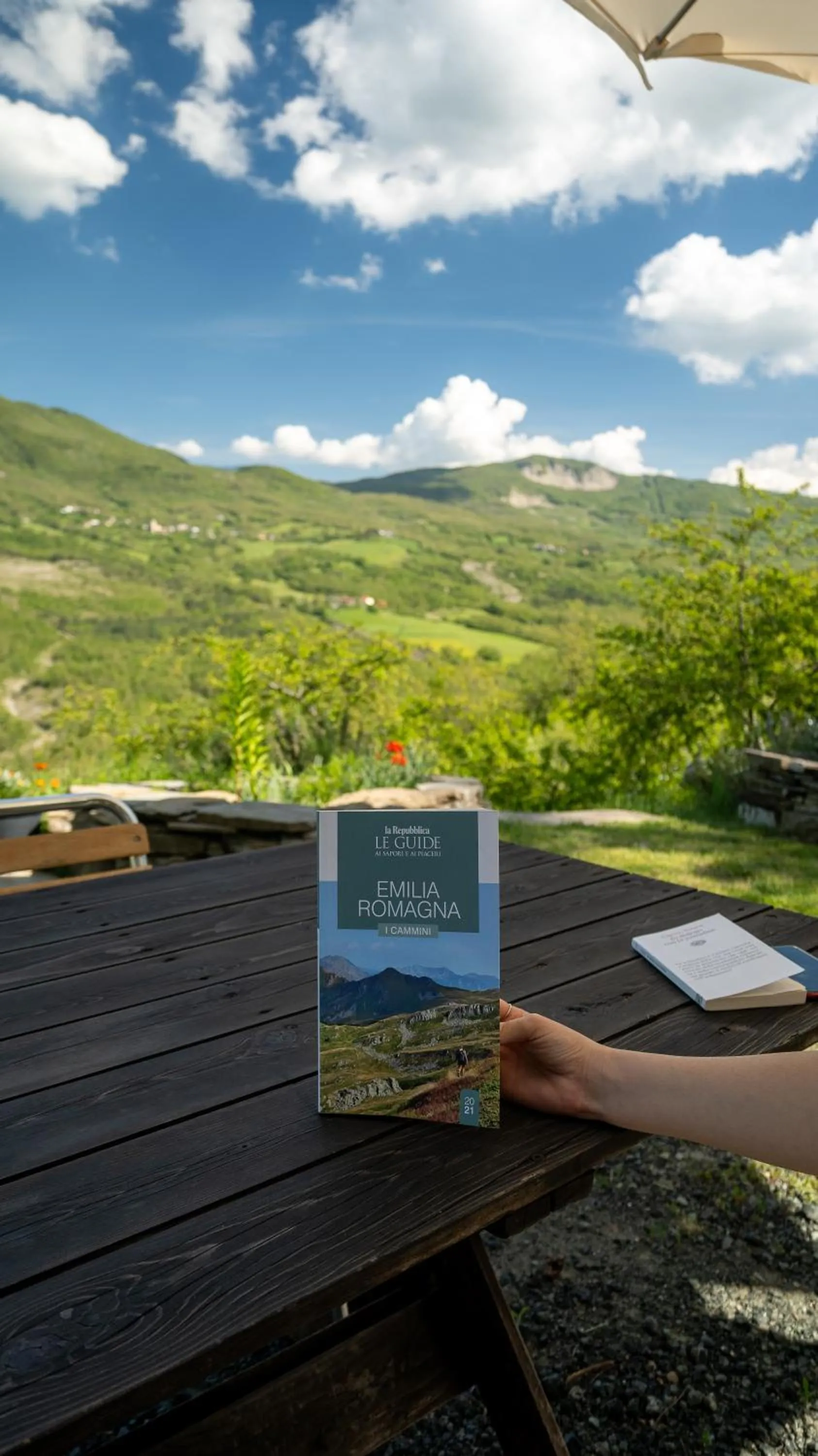 Balcony/Terrace in Le Spine B&B sulla Via Francigena