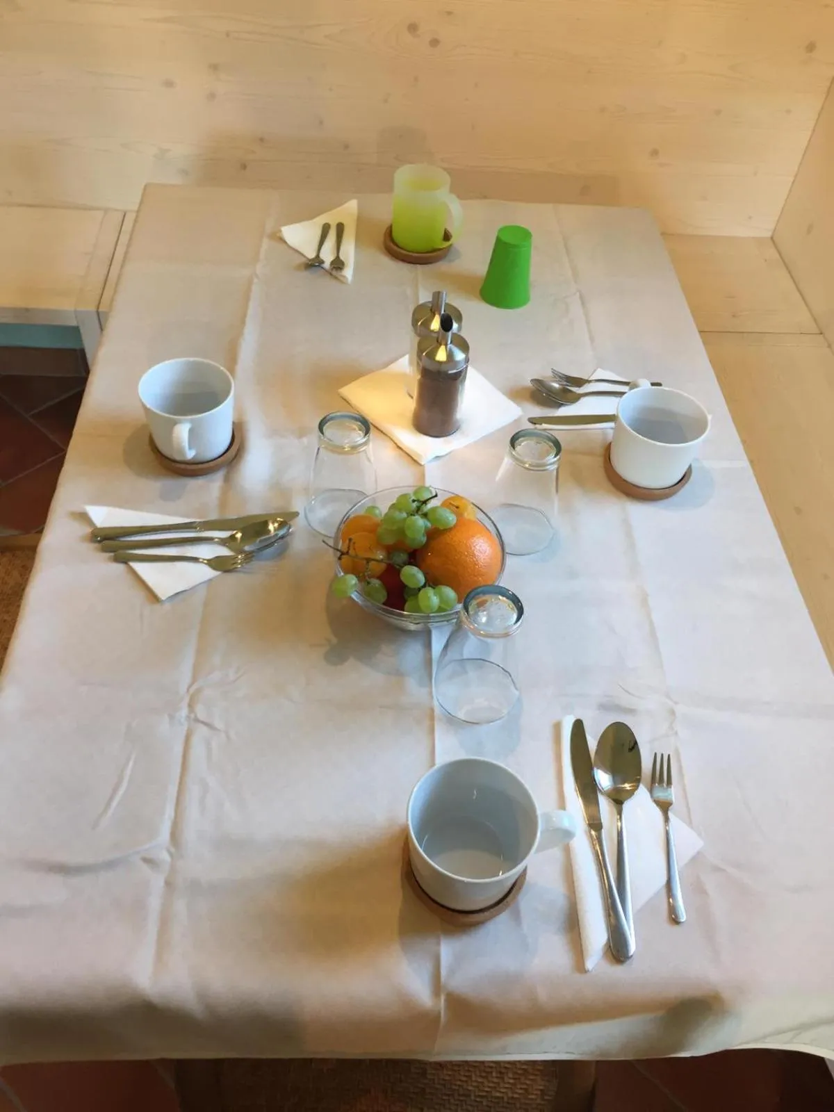 Continental breakfast in B&B Casa Campagnari