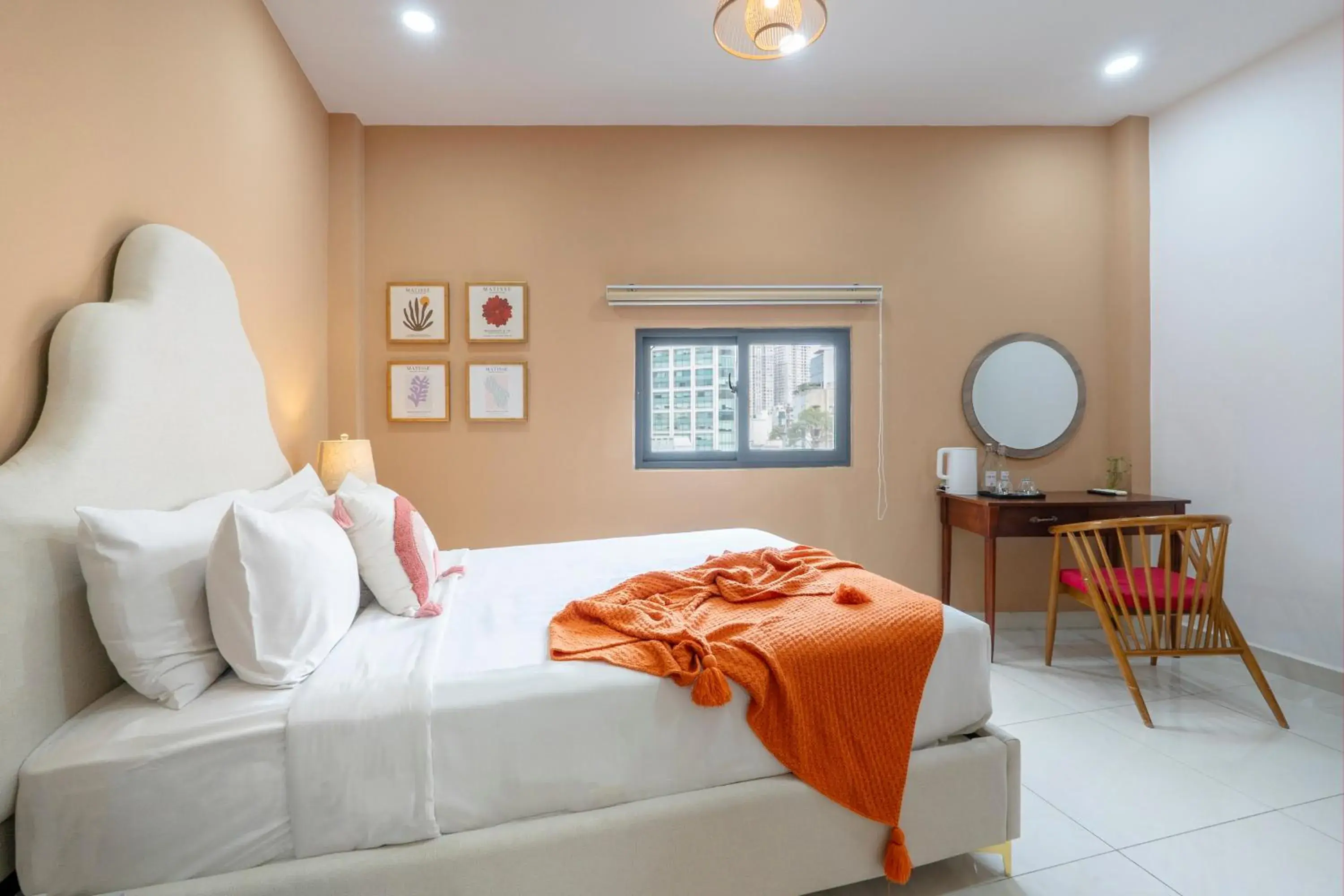 Bed in SAZI AMILA Nguyen Hue HOTEL - Free Banh Mi Bed in SAZI AMILA Nguyen Hue HOTEL - Free Banh Mi