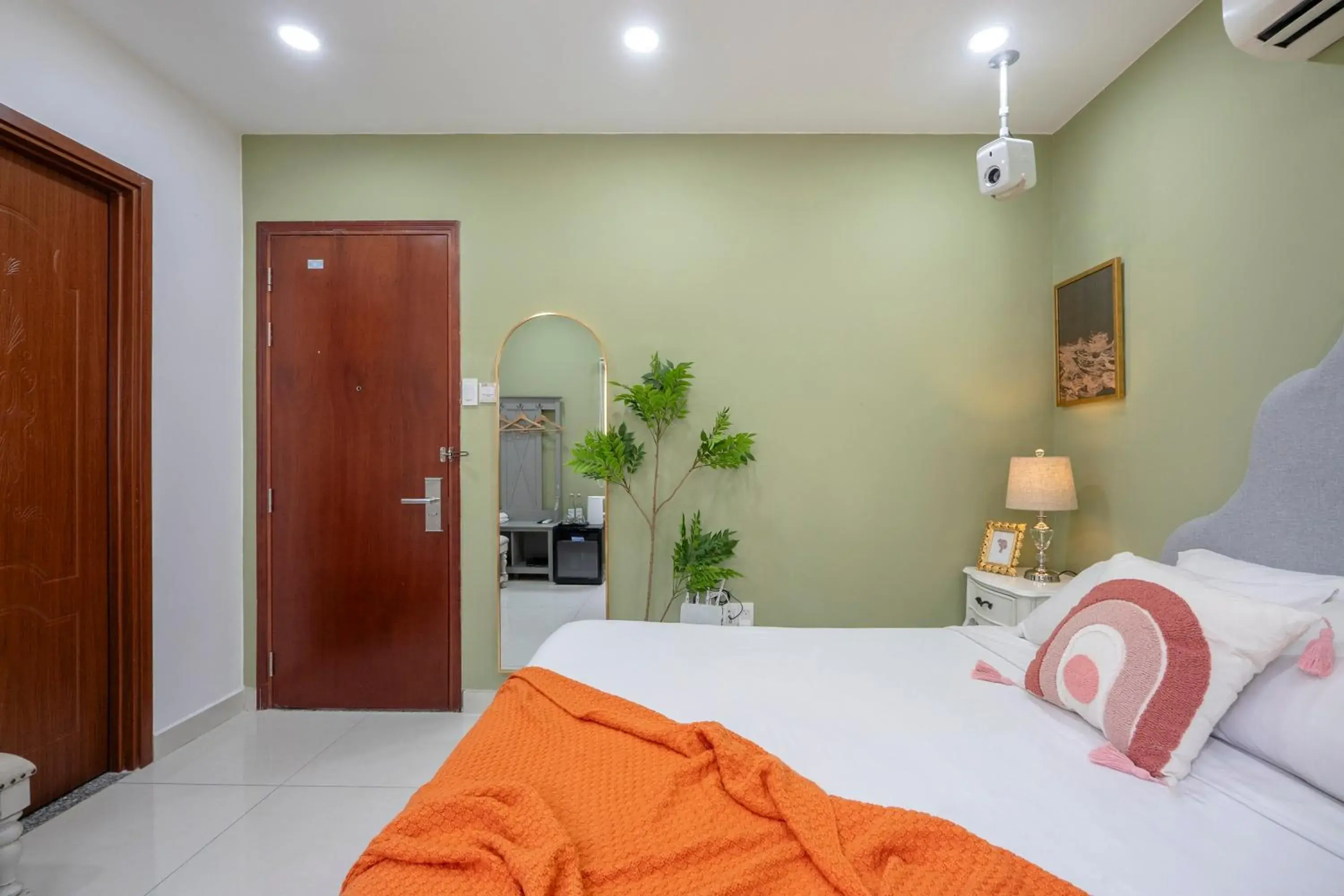 Bed in SAZI AMILA Nguyen Hue HOTEL - Free Banh Mi Bed in SAZI AMILA Nguyen Hue HOTEL - Free Banh Mi