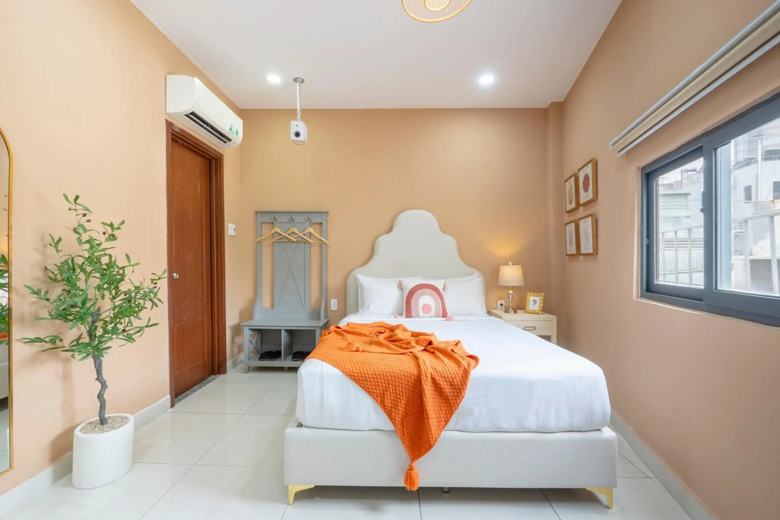 Bed in SAZI AMILA Nguyen Hue HOTEL - Free Banh Mi Bed in SAZI AMILA Nguyen Hue HOTEL - Free Banh Mi