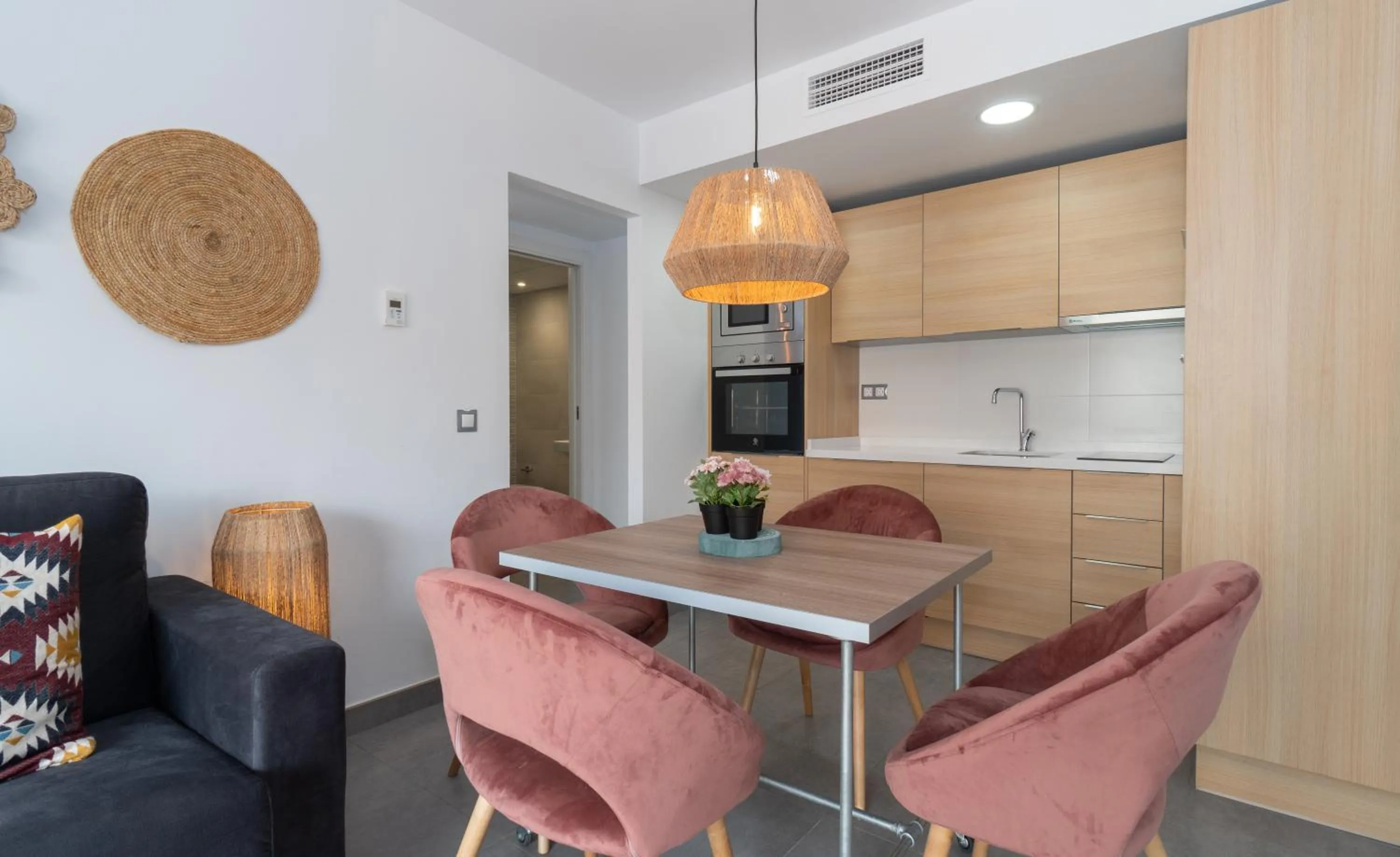 Living room in Sur Suites La Dorada, centricos soleados a pocos metros de la Playa y con Parking Opcional