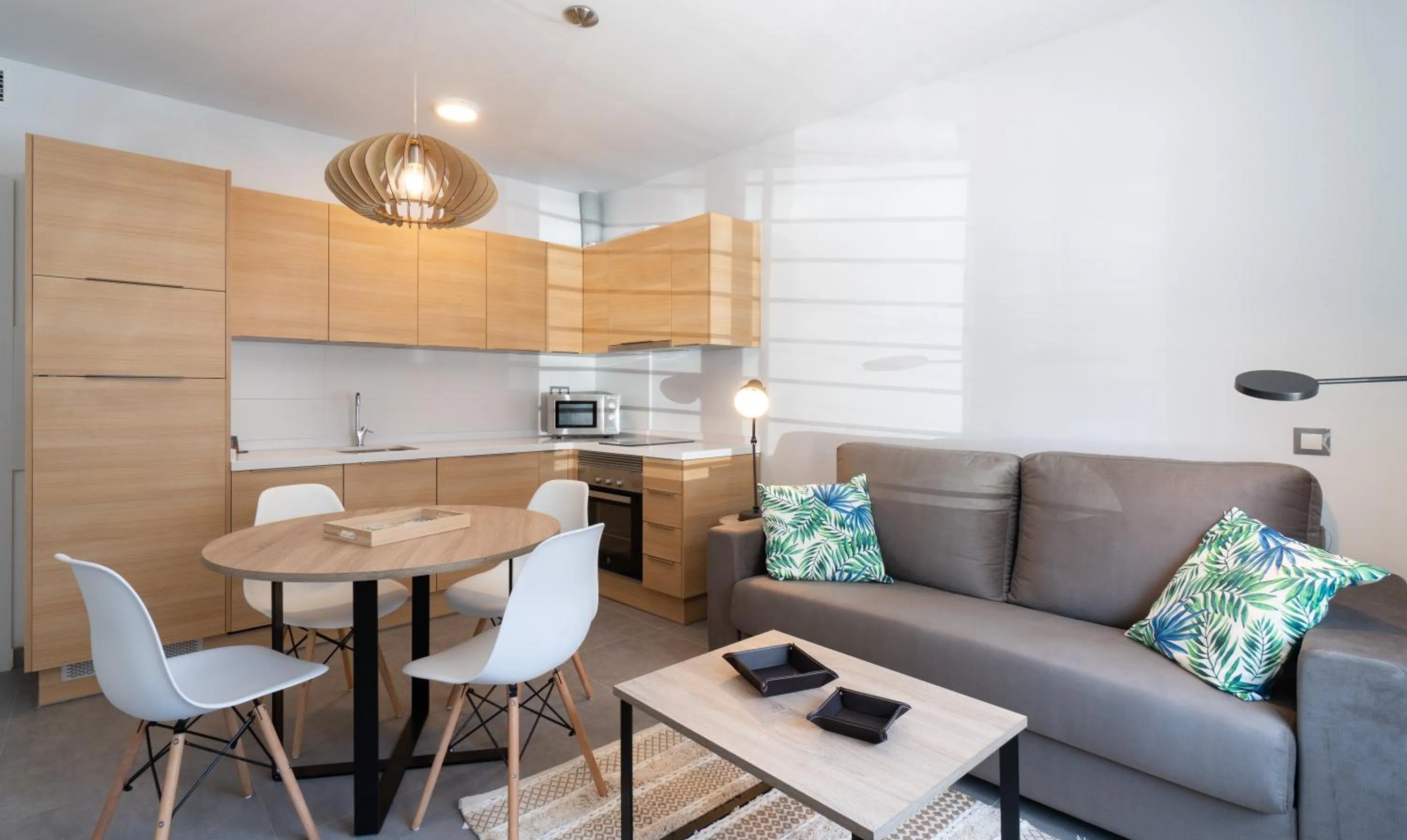 Living room in Sur Suites La Dorada, centricos soleados a pocos metros de la Playa y con Parking Opcional