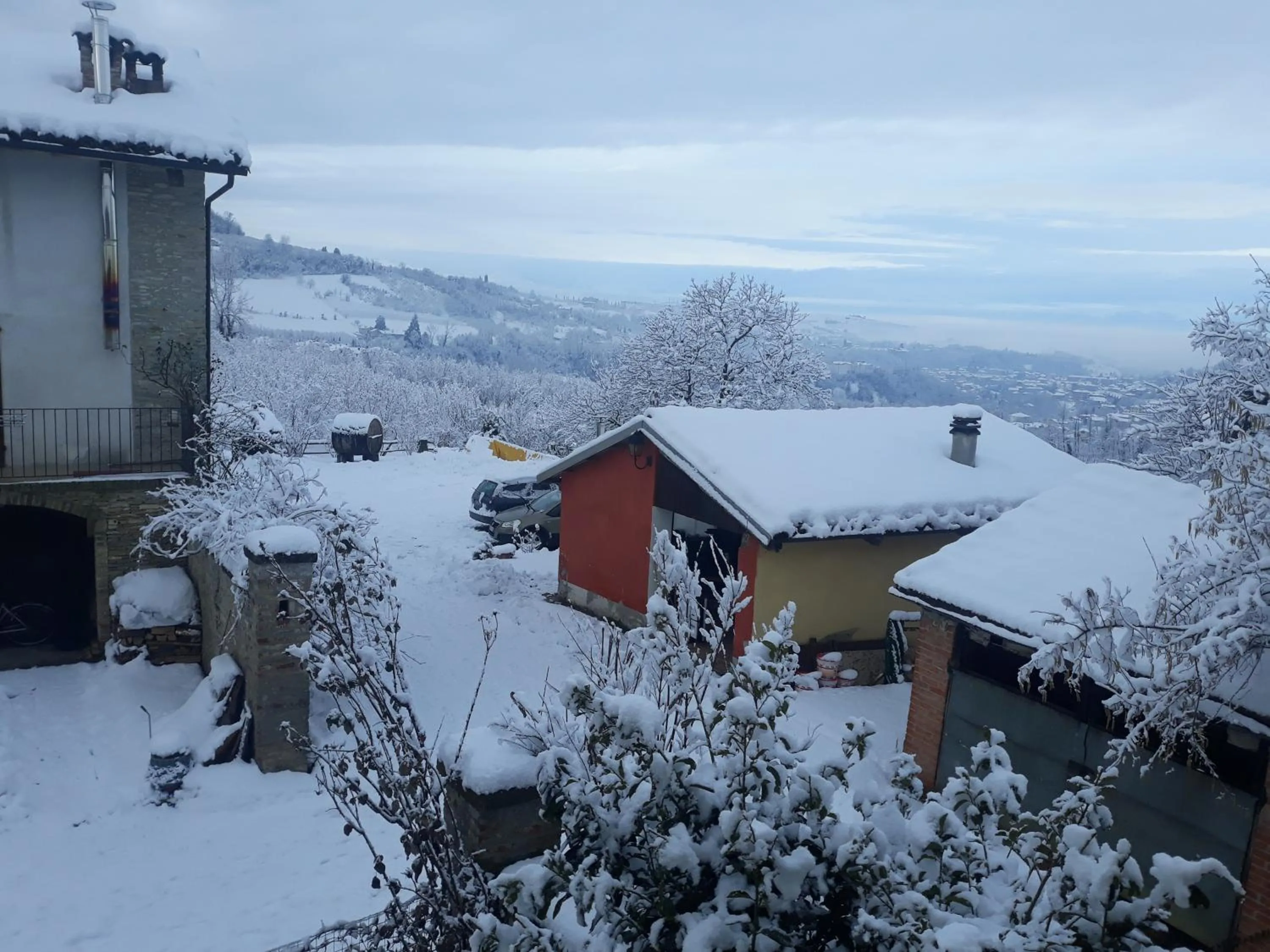 Winter in Agriturismo Cascina Binelli