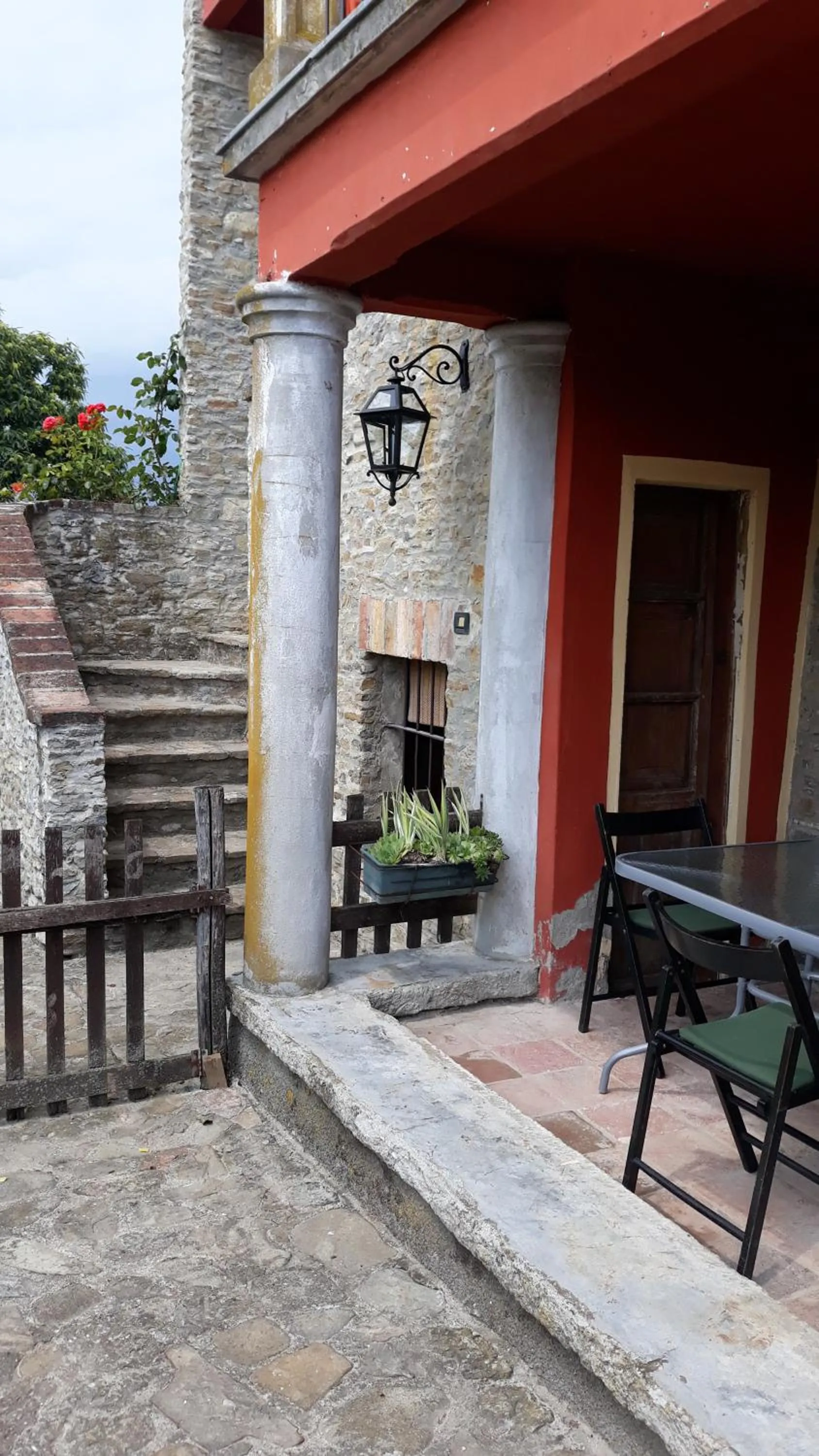 Patio in Agriturismo Cascina Binelli
