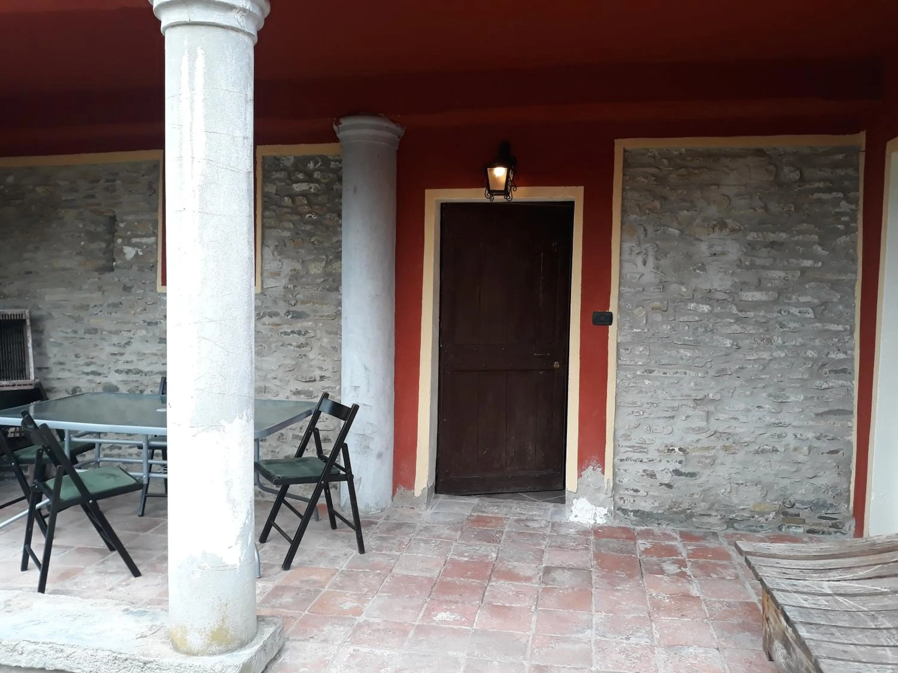 Patio in Agriturismo Cascina Binelli