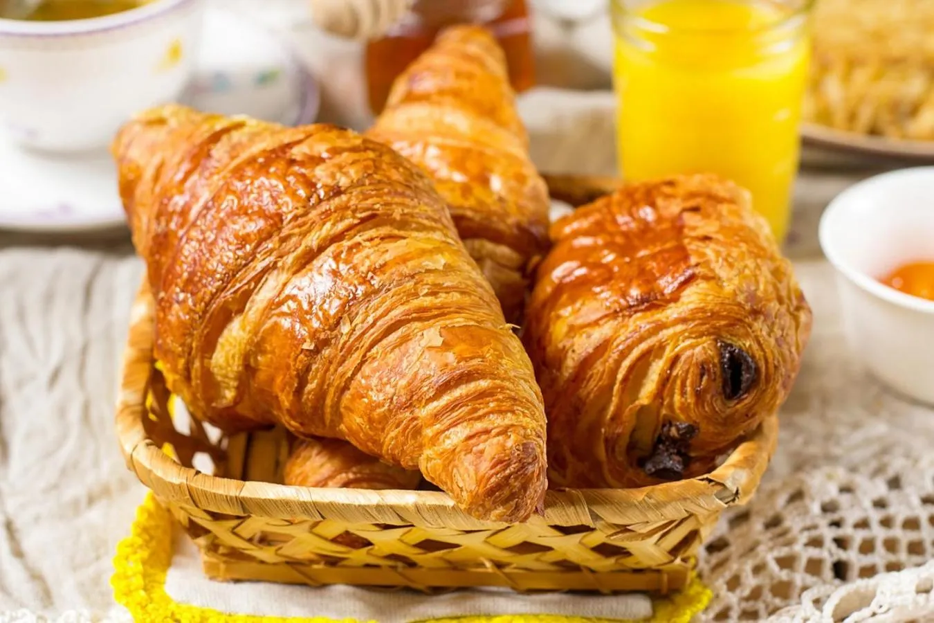 Buffet breakfast in Hôtel Restaurant Au Relais D'Alsace