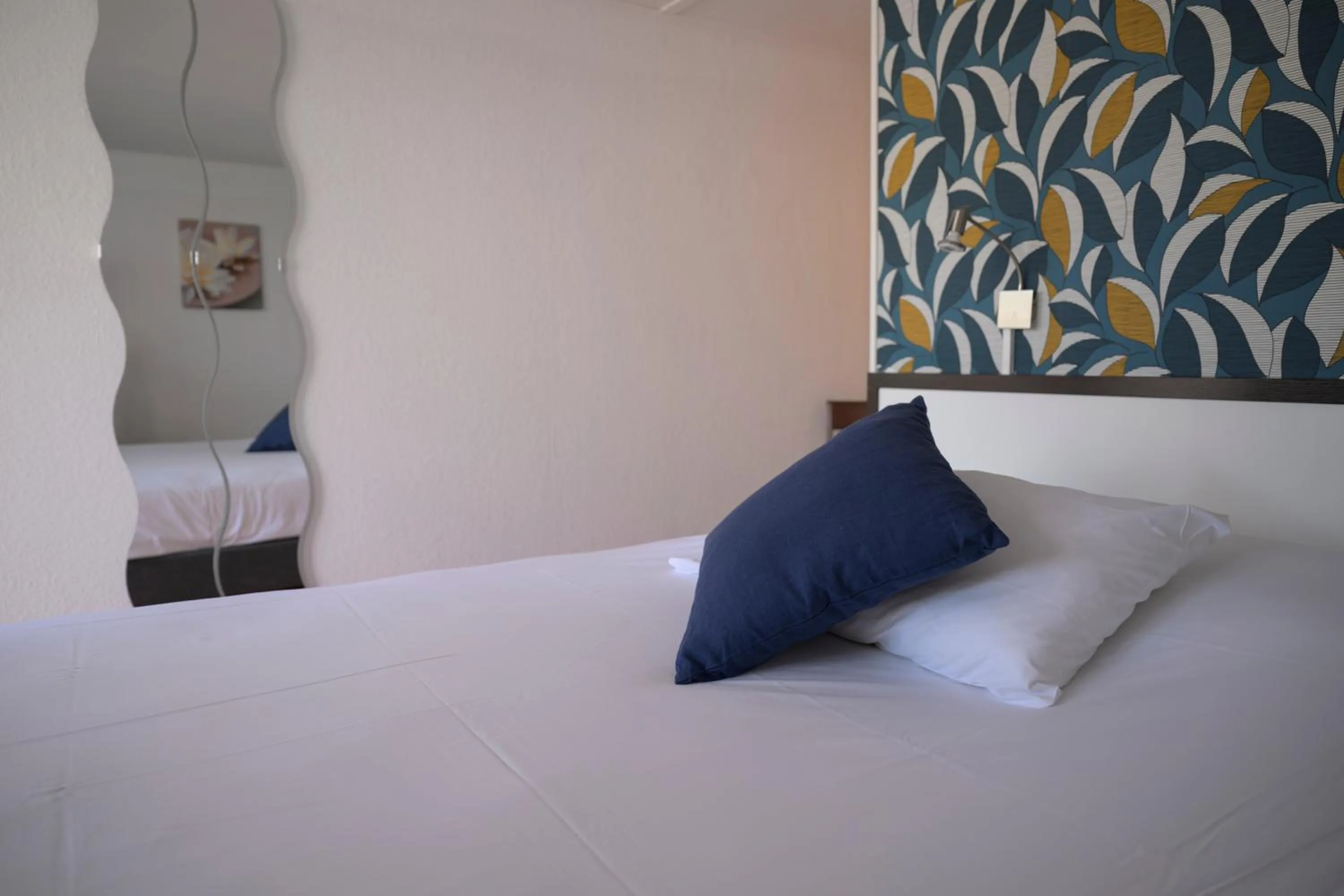 Bed in Hôtel Restaurant Au Relais D'Alsace