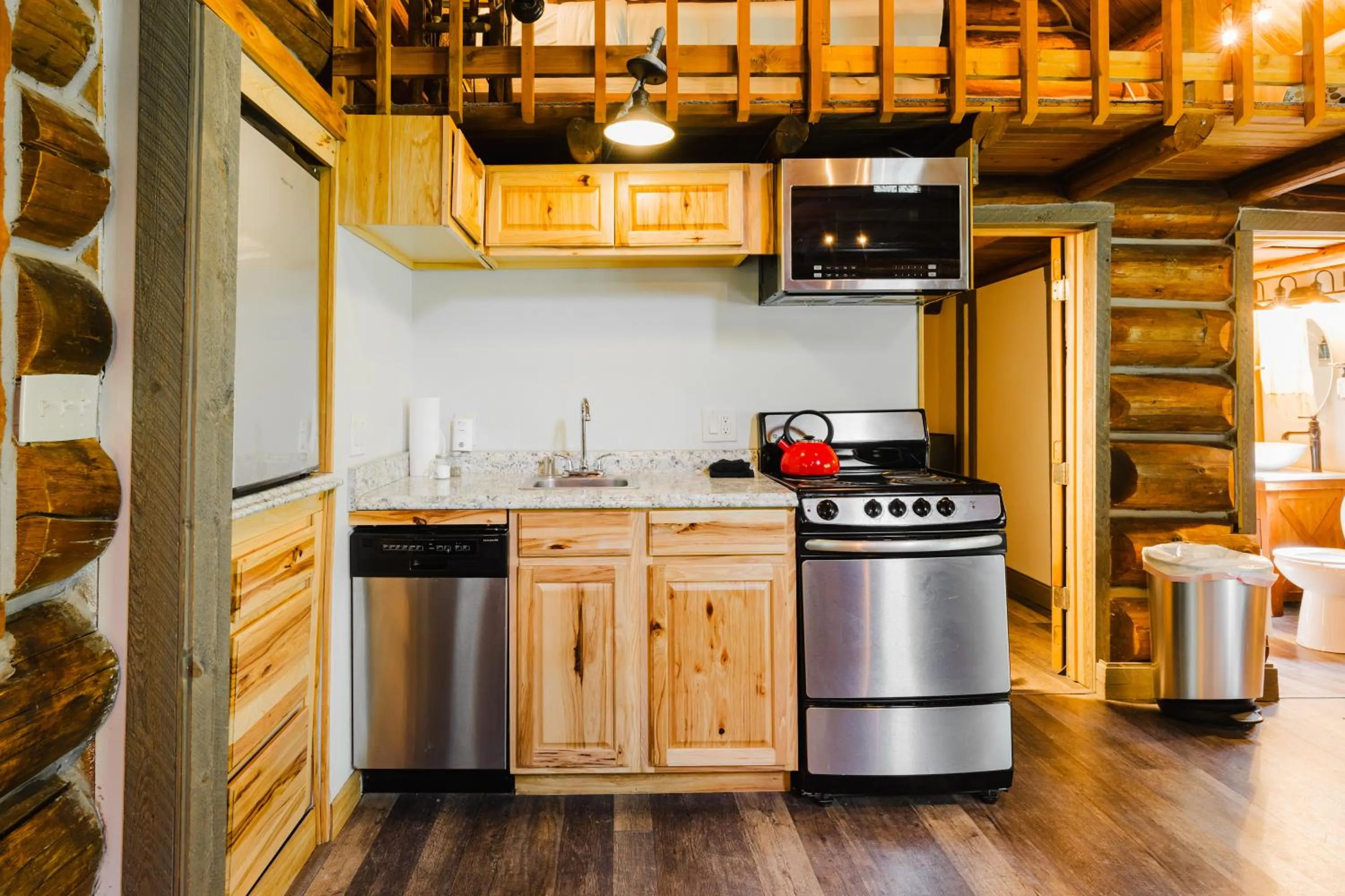 kitchen in LOGE Alta Crystal
