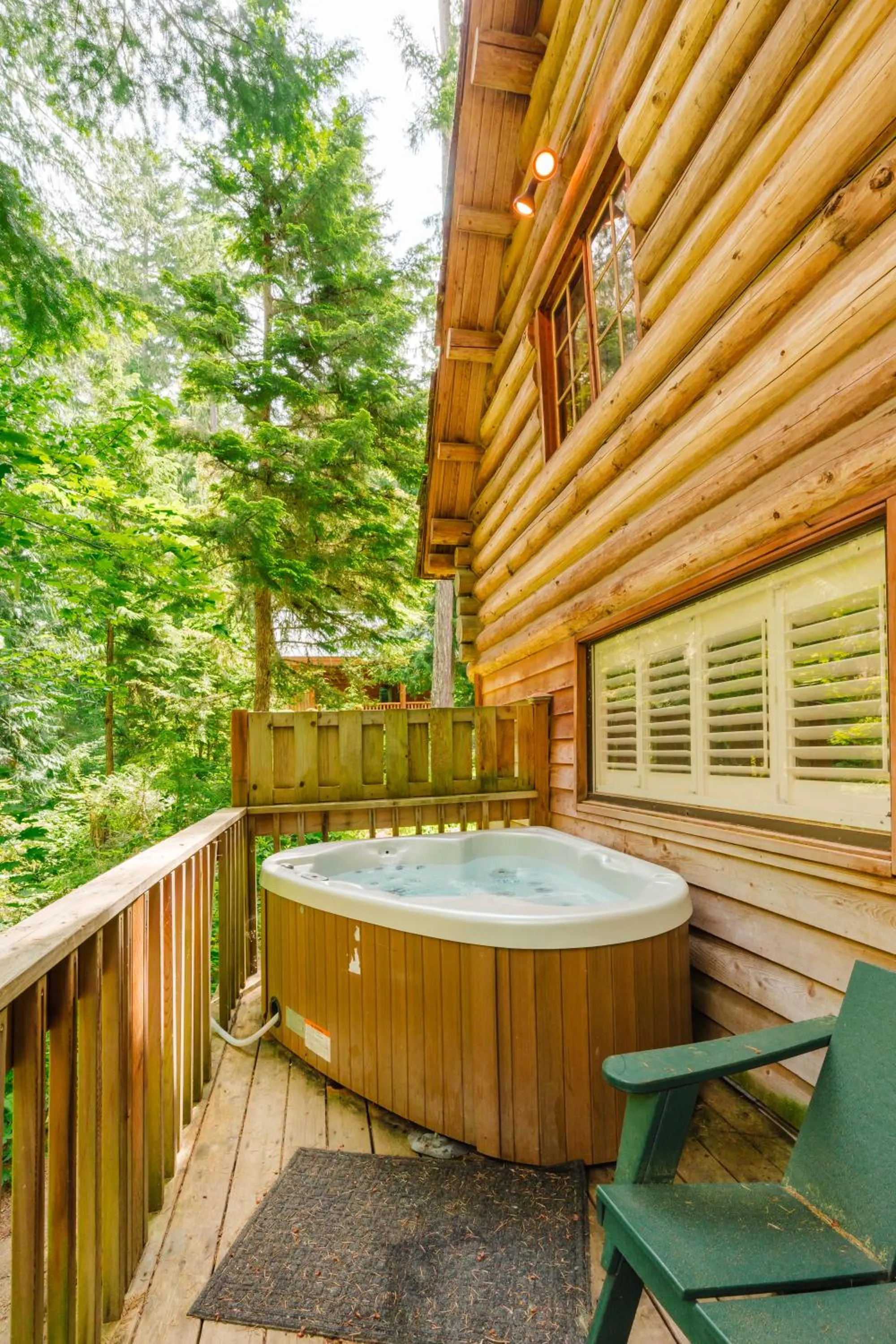 Hot Tub in LOGE Alta Crystal