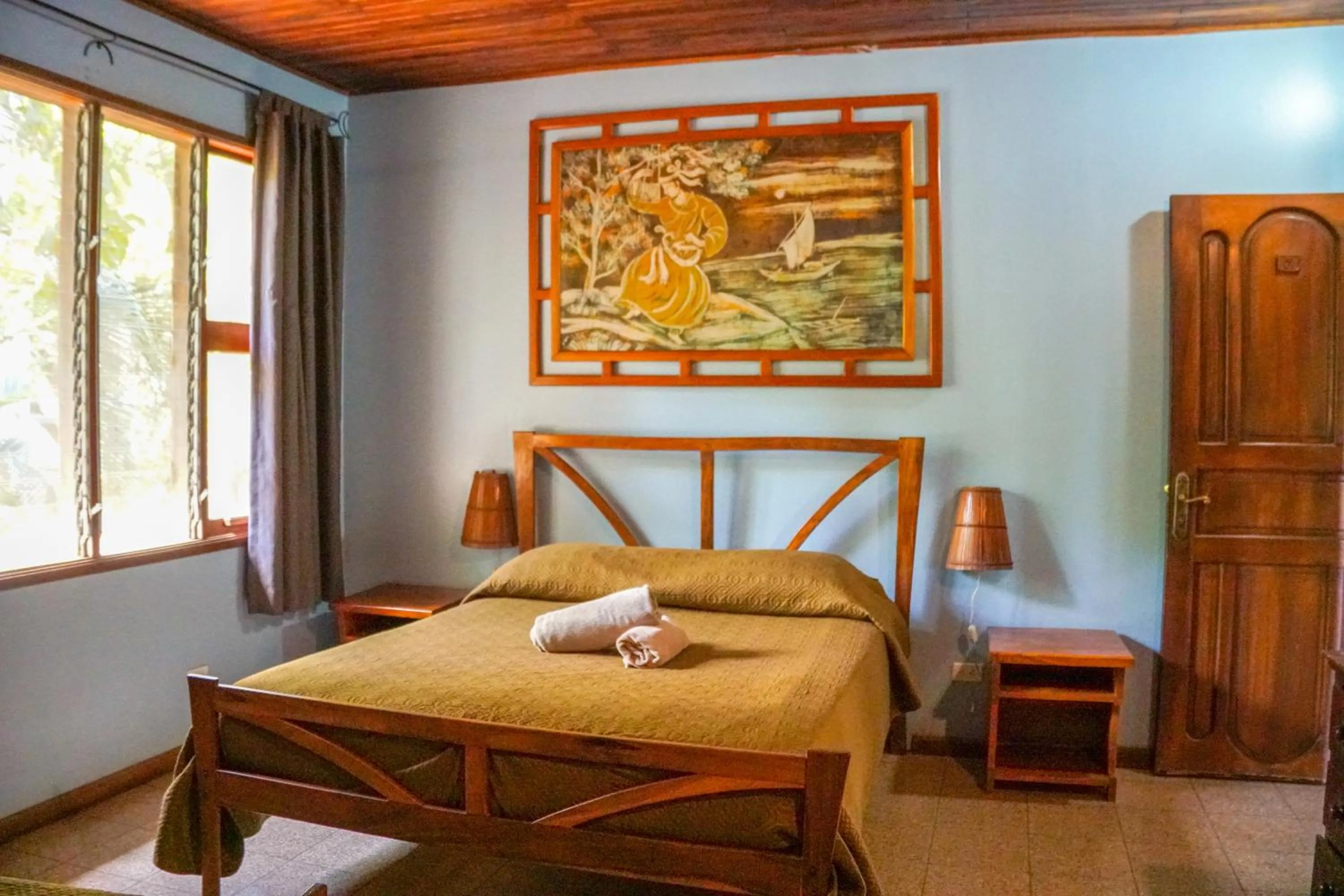 Bed in Hotel Boruca Tamarindo