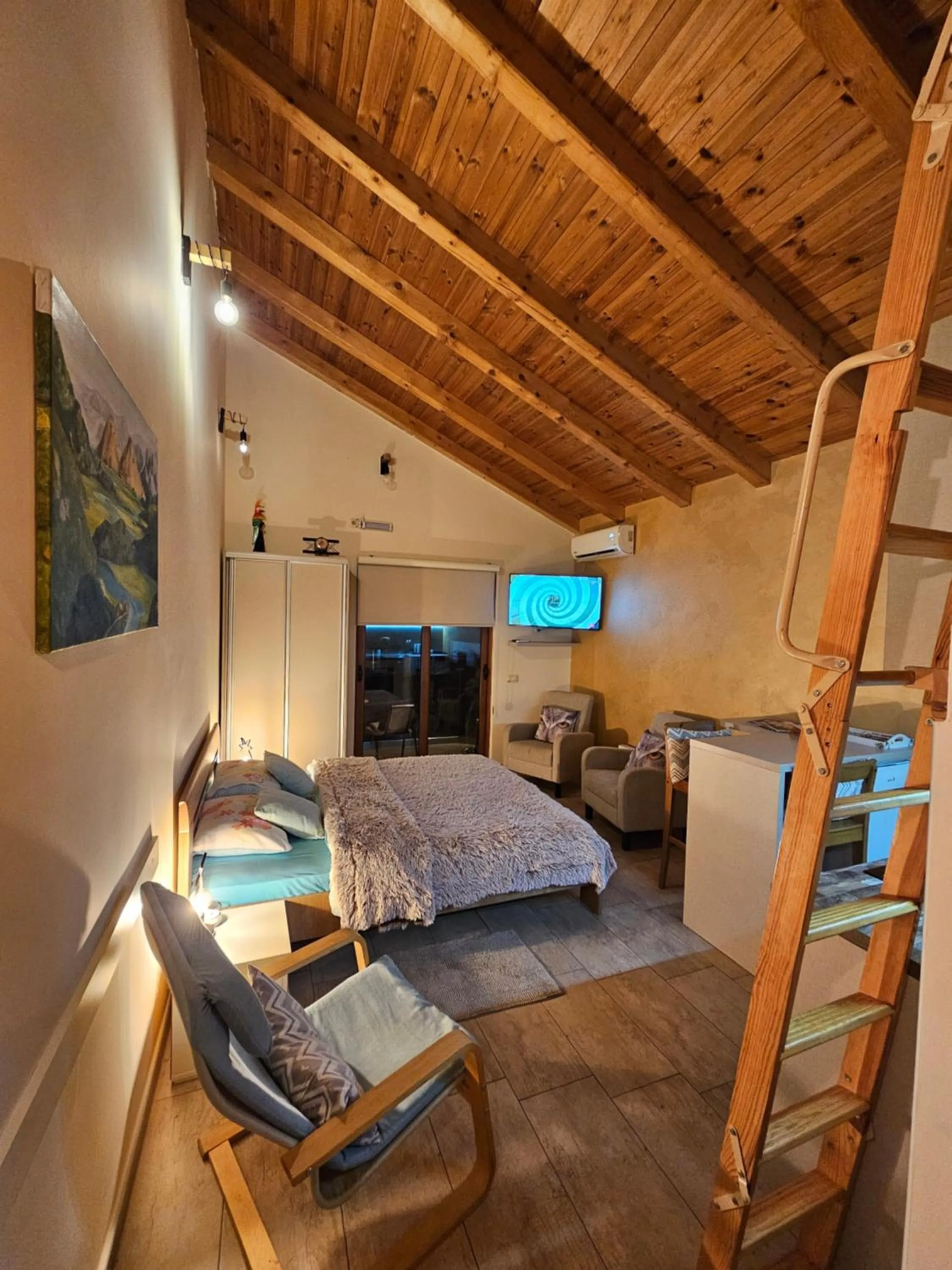 Bed in Apartments Aerodrom