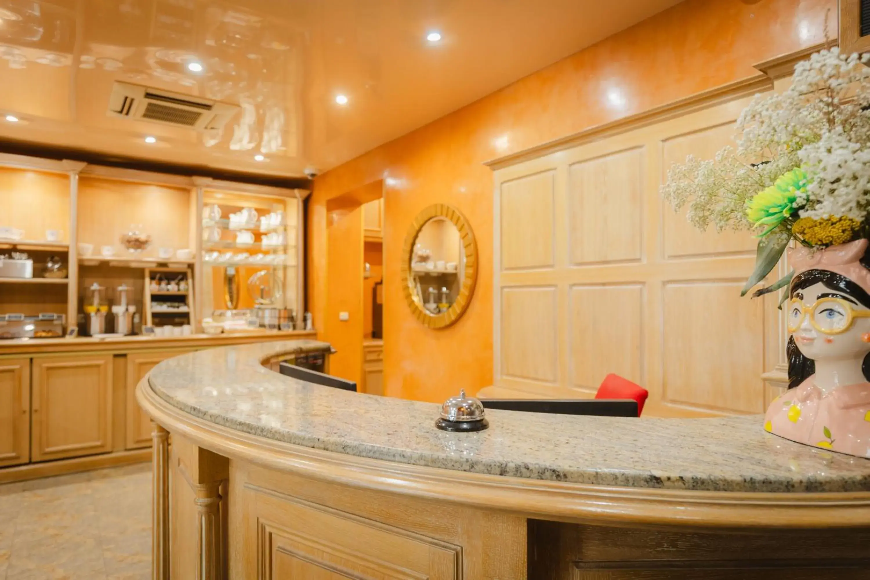 Lobby or reception in Grand Hotel Dore Lobby or reception in Grand Hotel Dore