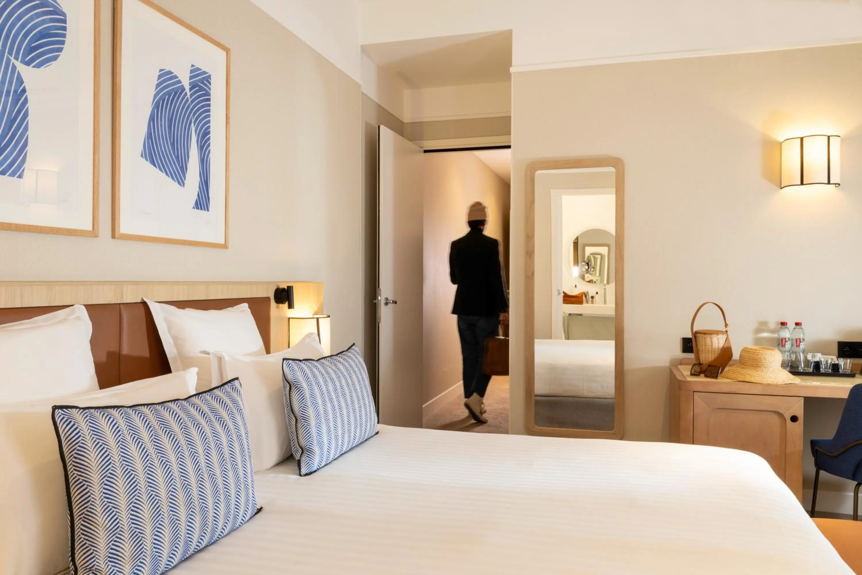 Bedroom, Bed in Hotel Duminy-Vendome