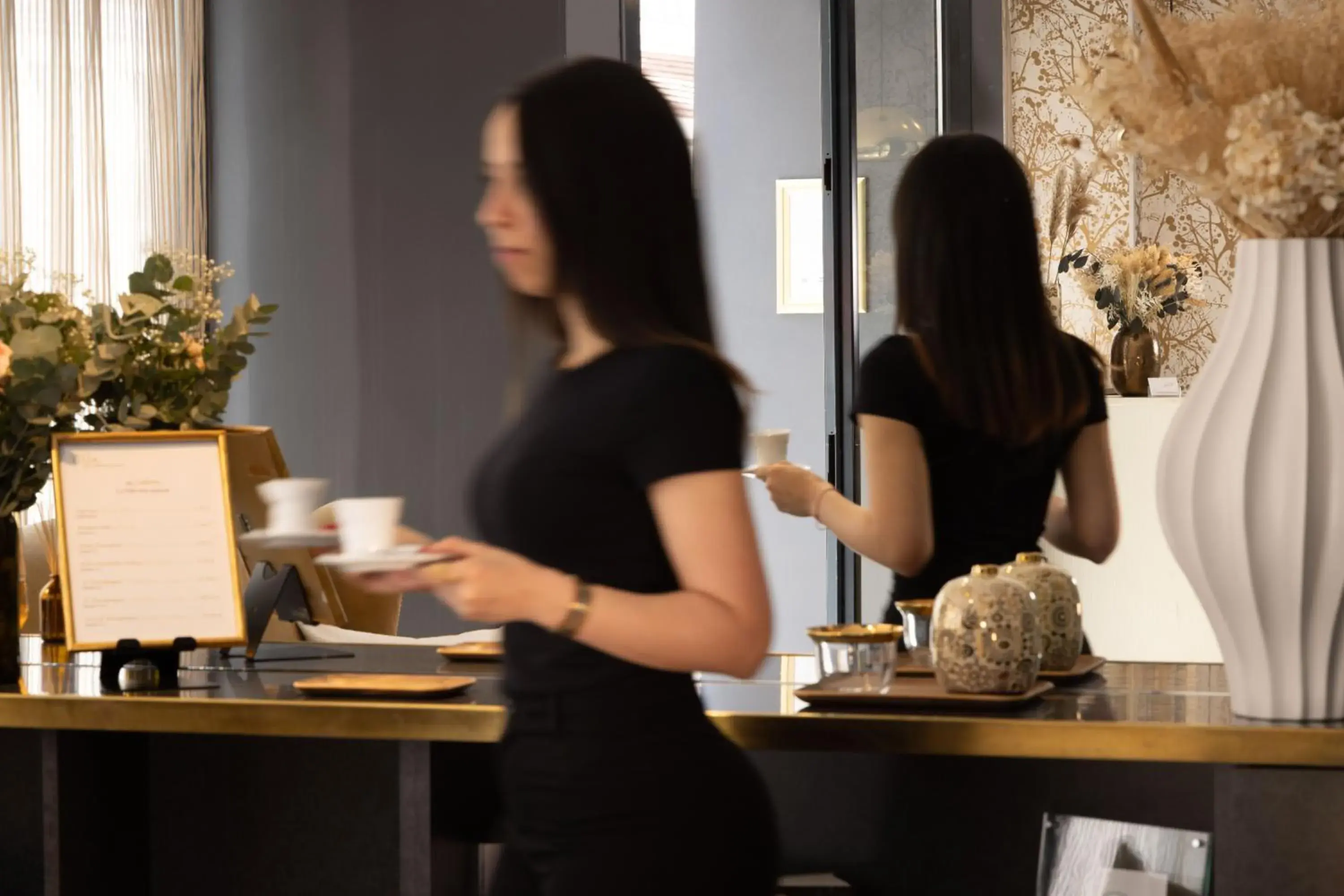 Lobby or reception in Villa des Ambassadeurs Lobby or reception in Villa des Ambassadeurs